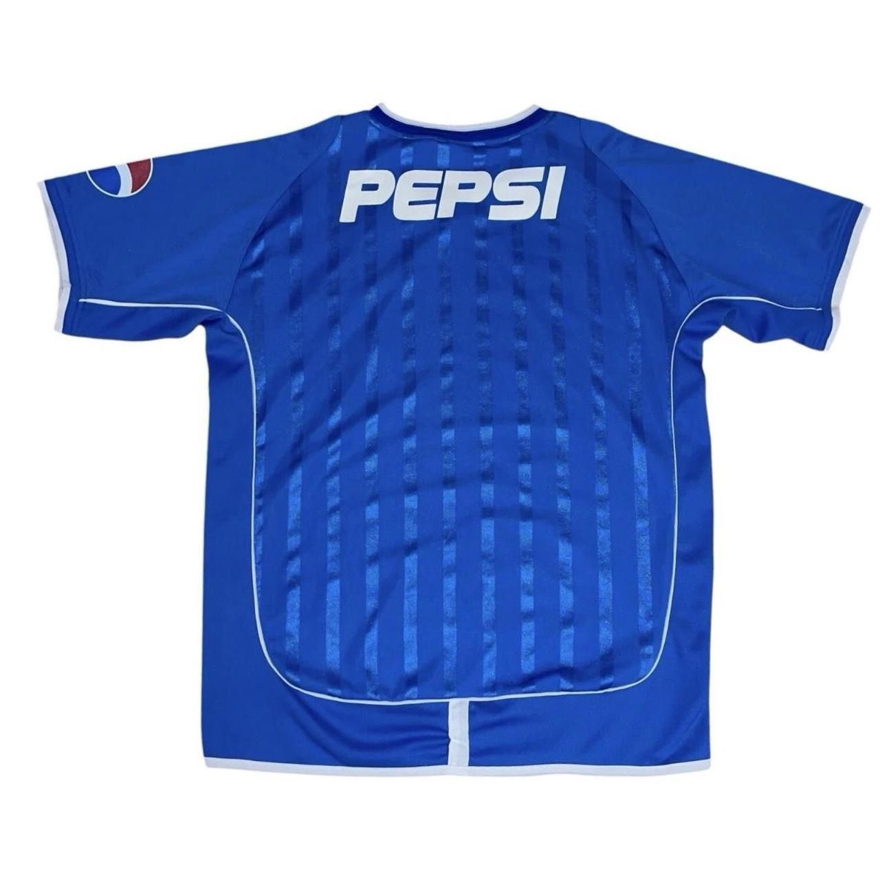 Pepsi Vintage Cruz Azul Soccer Jersey Pepsi Kickoff 2002 Size US M / EU 48-50 / 2 - 2 Thumbnail