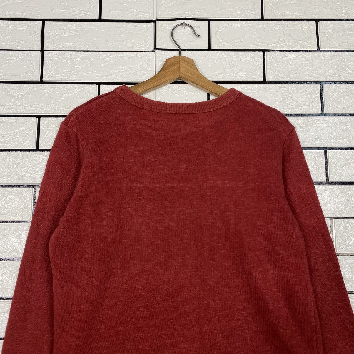45rpm 📌Vintage Long Sleeve Sweatshirt R Japan Made Size US L / EU 52-54 / 3 - 10 Thumbnail