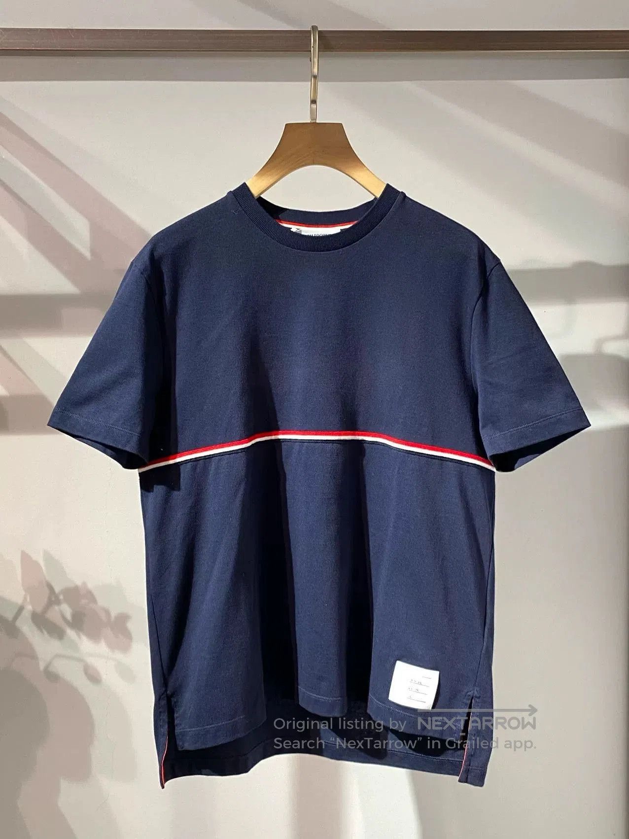 Thom Browne Thom Browne Short Sleeve T-shirt. Size US S / EU 44-46 / 1 - 1 Thumbnail