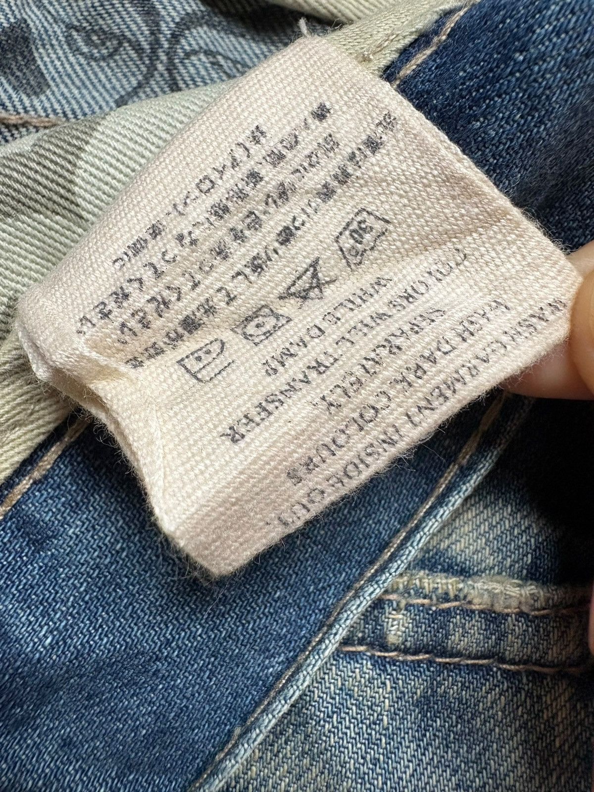 Japanese Brand Vintage Japanese Brand Rusty Mud Wash Distress Baggy Jeans Size US 34 / EU 50 - 10 Thumbnail