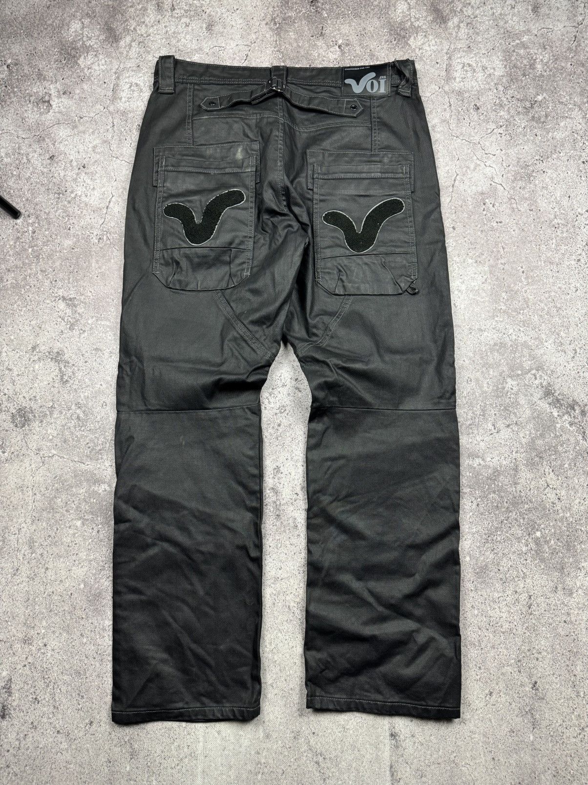 Japanese Brand Vintage VOI Jeans Distressed flared denim japan style 34 Size US 34 / EU 50 - 1 Thumbnail