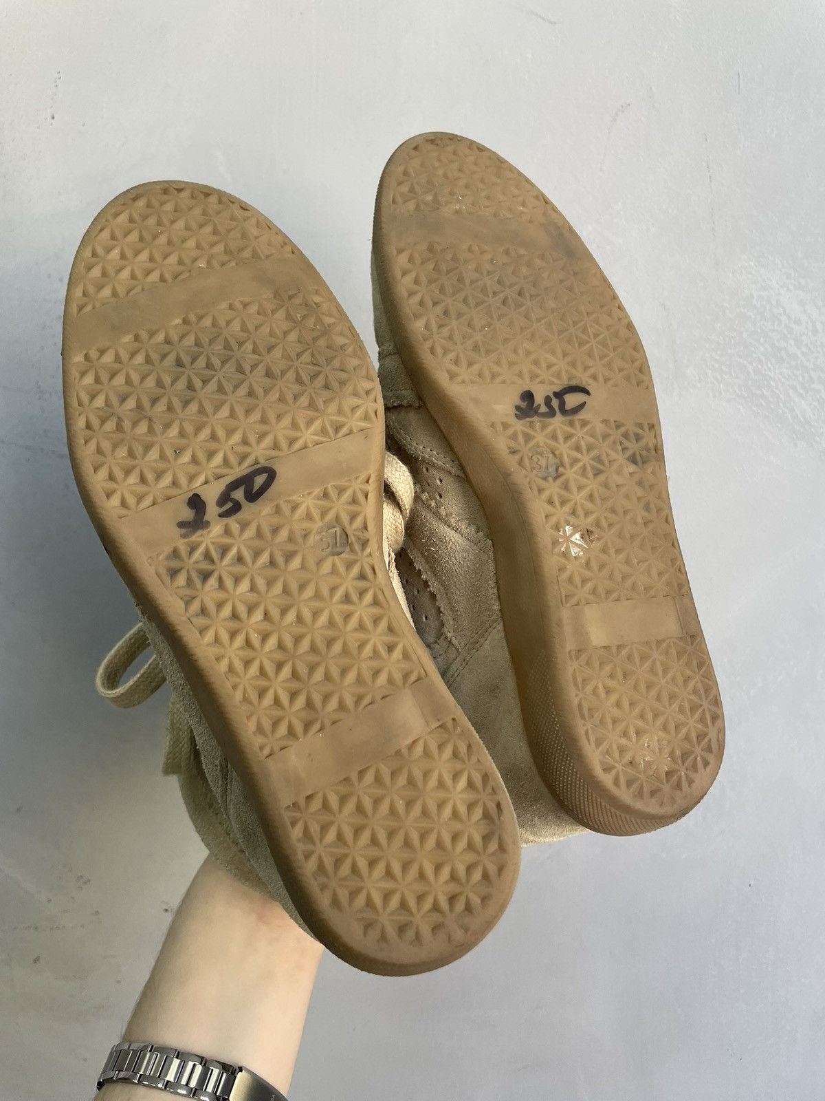 Isabel Marant Isabel Marant Style Sneakers Platform Suede Shoes y2k Size US 7 / IT 37 - 9 Thumbnail
