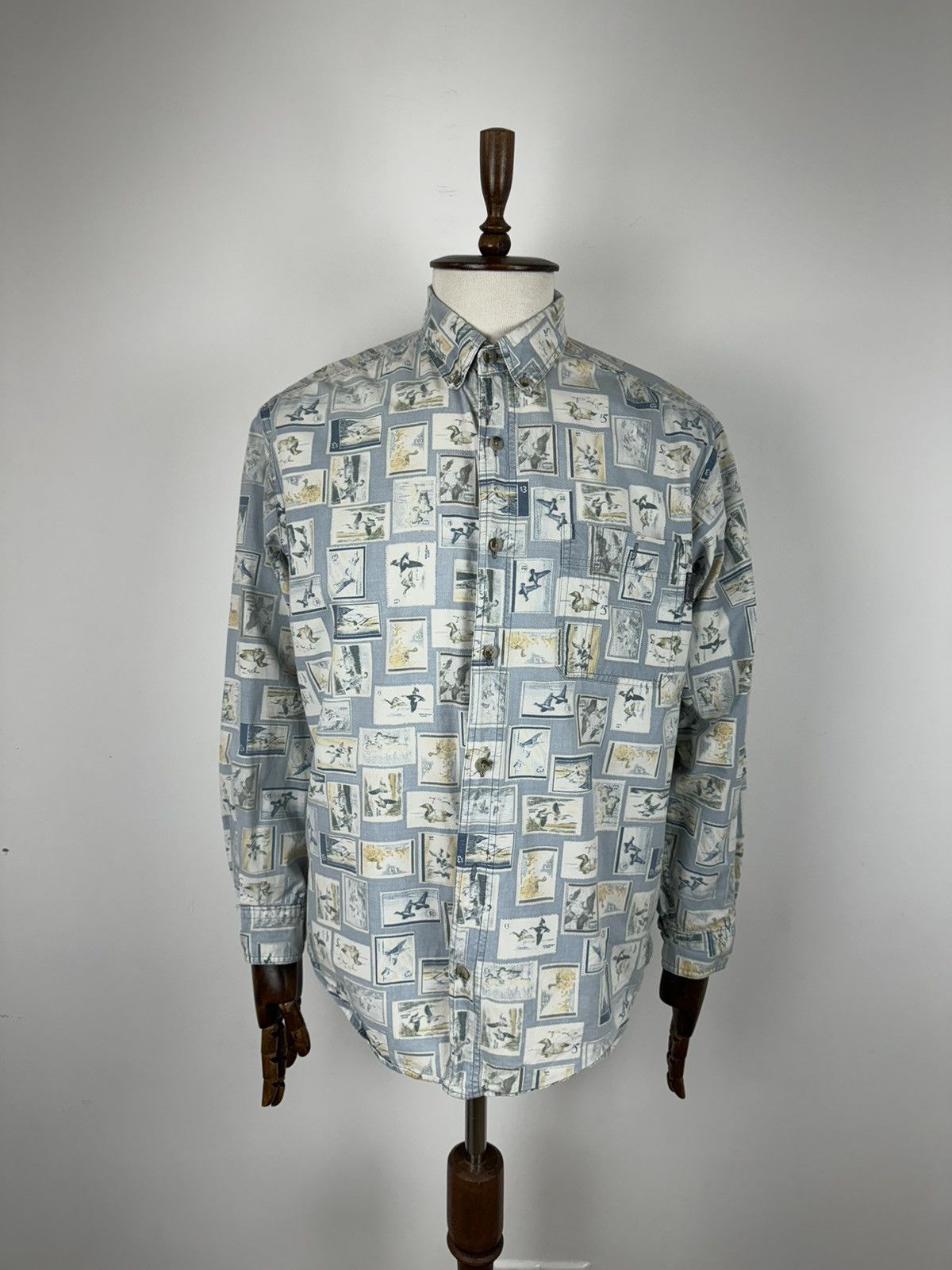 Vintage × Woolrich Woolen Mills Men’s Vintage Woolrich Long Sleeve Duck Shirt size L Size US L / EU 52-54 / 3 - 1 Thumbnail