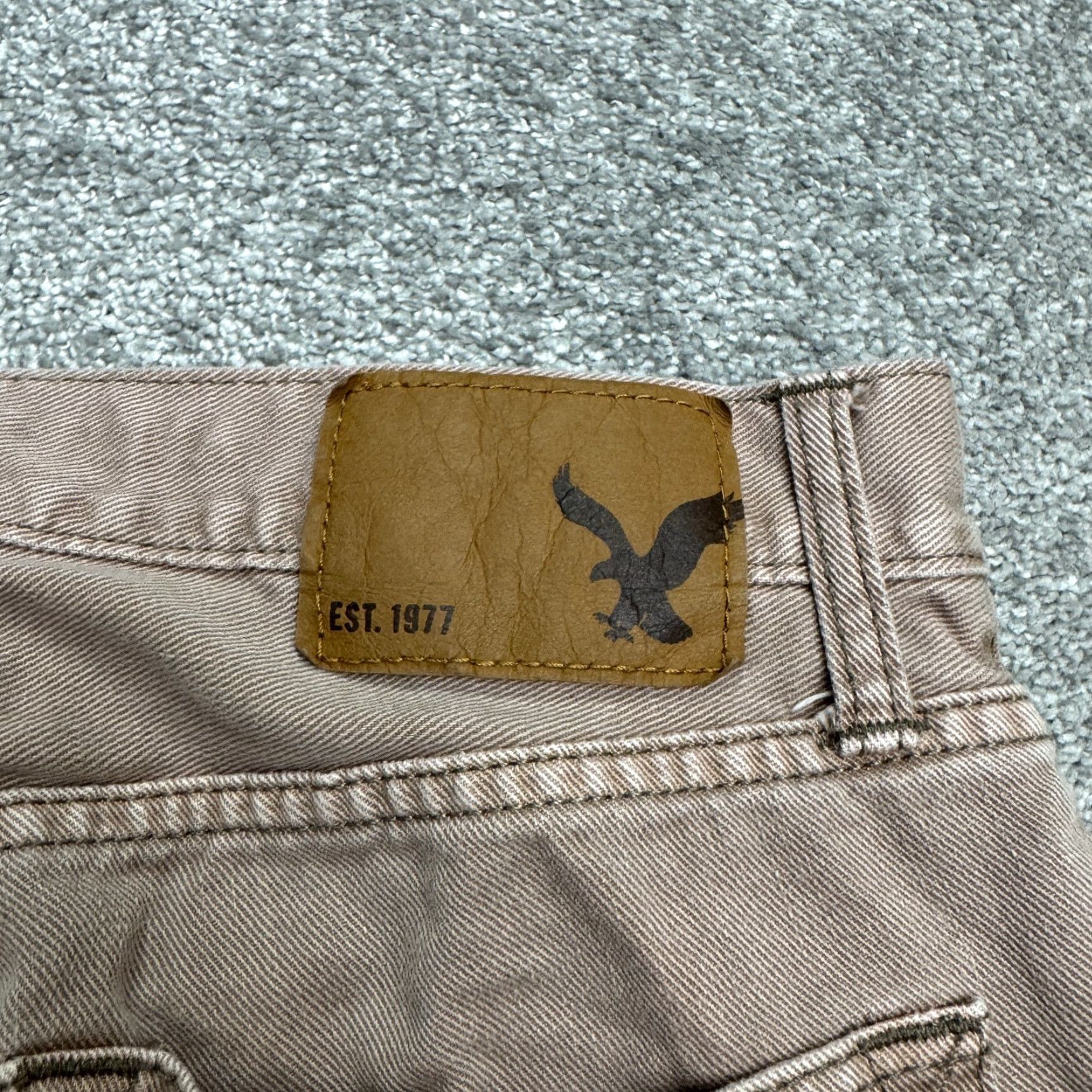 American Eagle Outfitters American Eagle Outfitters Jeans Men Slim Straight 29x30 Brown Cotton Denim 5-Pocket Dark Vintage No N/A Size US 29 - 7 Thumbnail