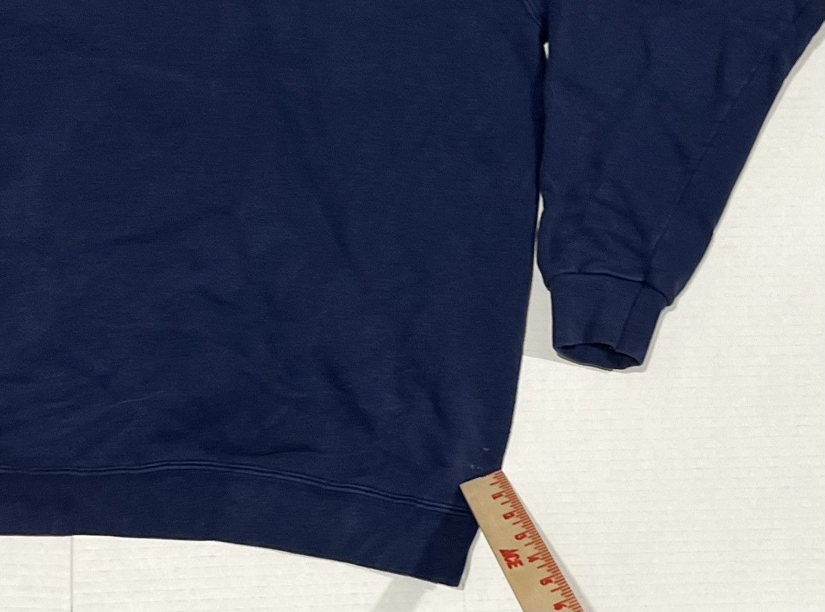 Nike Vintage 90s Nike White Tag Sweatshirt Usa Center Swoosh Blue Size US L / EU 52-54 / 3 - 11 Thumbnail