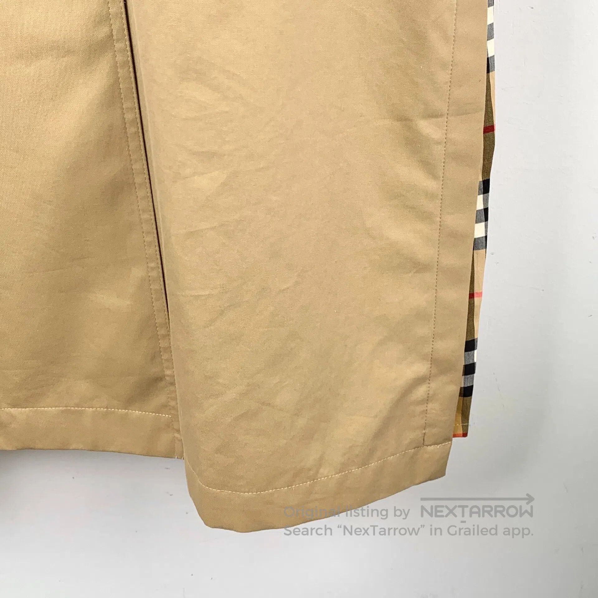 Burberry Burberry Brown Cotton Collar Single Button Long Sleeve Bel Size XS / US 0-2 / IT 36-38 - 4 Thumbnail
