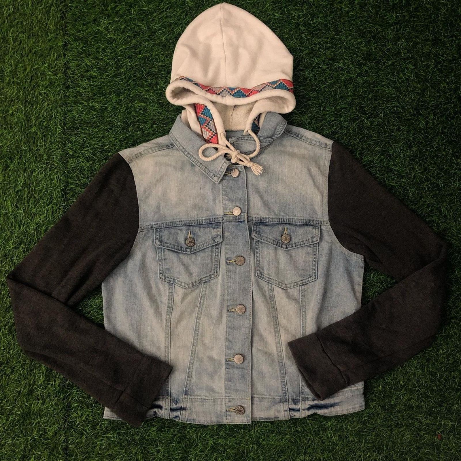 Bdg Women’s BDG Embroidered Denim Jacket Size L / US 10 / IT 46 - 1 Thumbnail