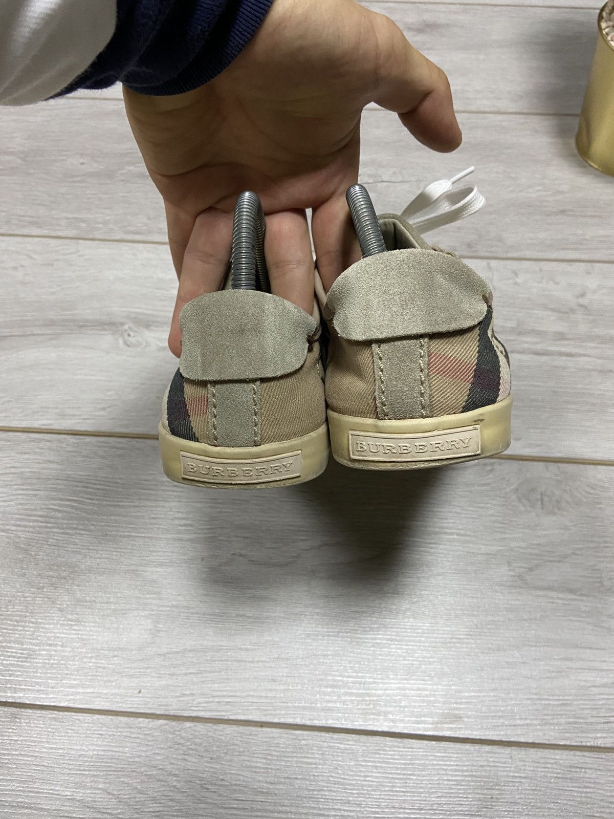 Burberry Burberry niva check sneakers shoes Size US 8 / EU 41 - 12 Thumbnail