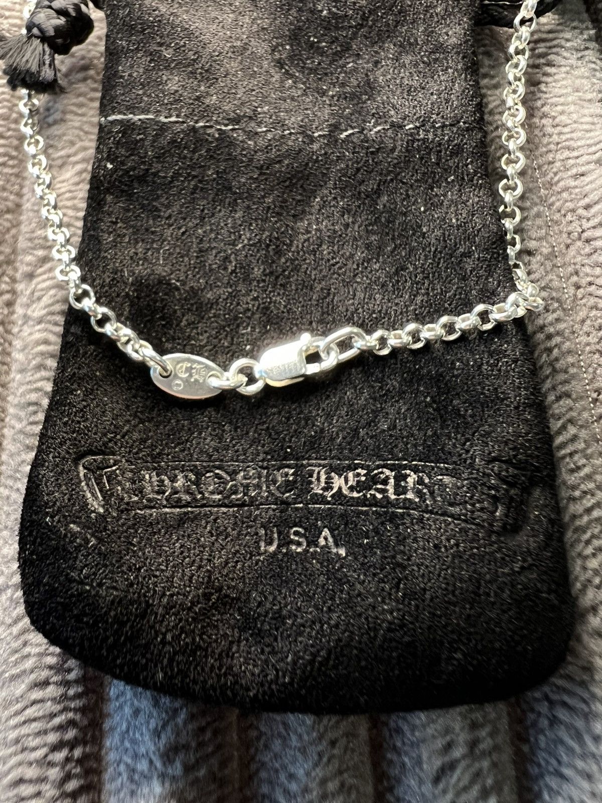 Chrome Hearts Chrome Hearts Roll Chain Necklace - 20 Inch | Grailed