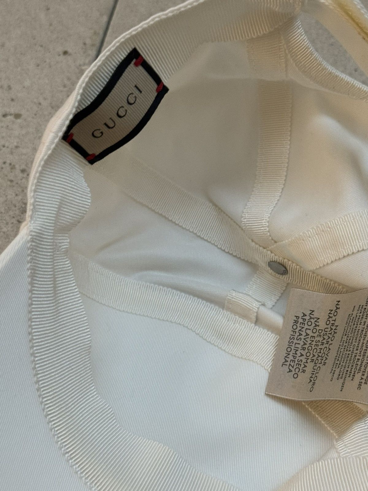 Gucci Gucci 1921 Monogram Cap Size ONE SIZE - 5 Thumbnail