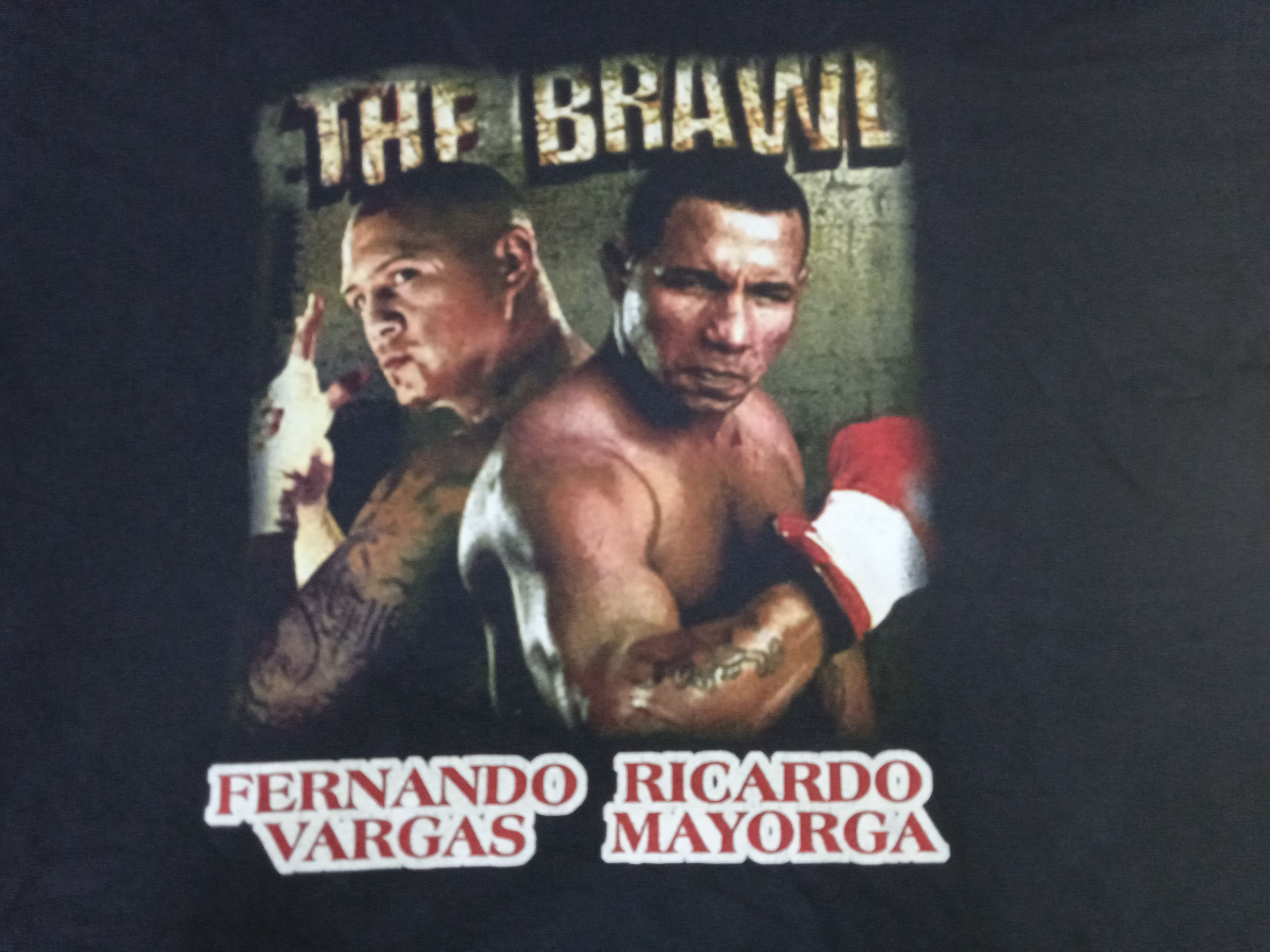 Other Vintage 2000s Mayorga vs Vargas T Shirt Boxing Size US XL / EU 56 / 4 - 4 Thumbnail