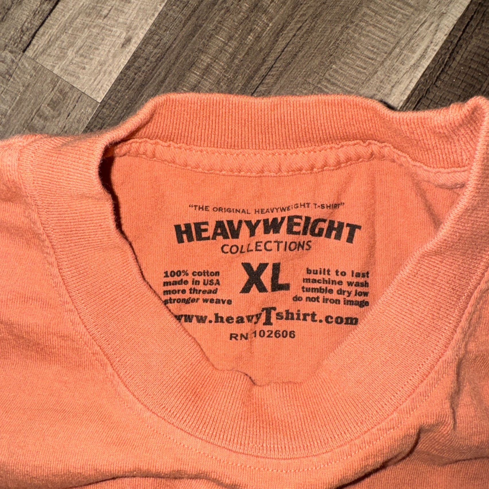 Vintage Richie Le Heavyweight Collection Orange Hawaii Themed T-Shirt XL 26x31 Size US XL / EU 56 / 4 - 3 Thumbnail