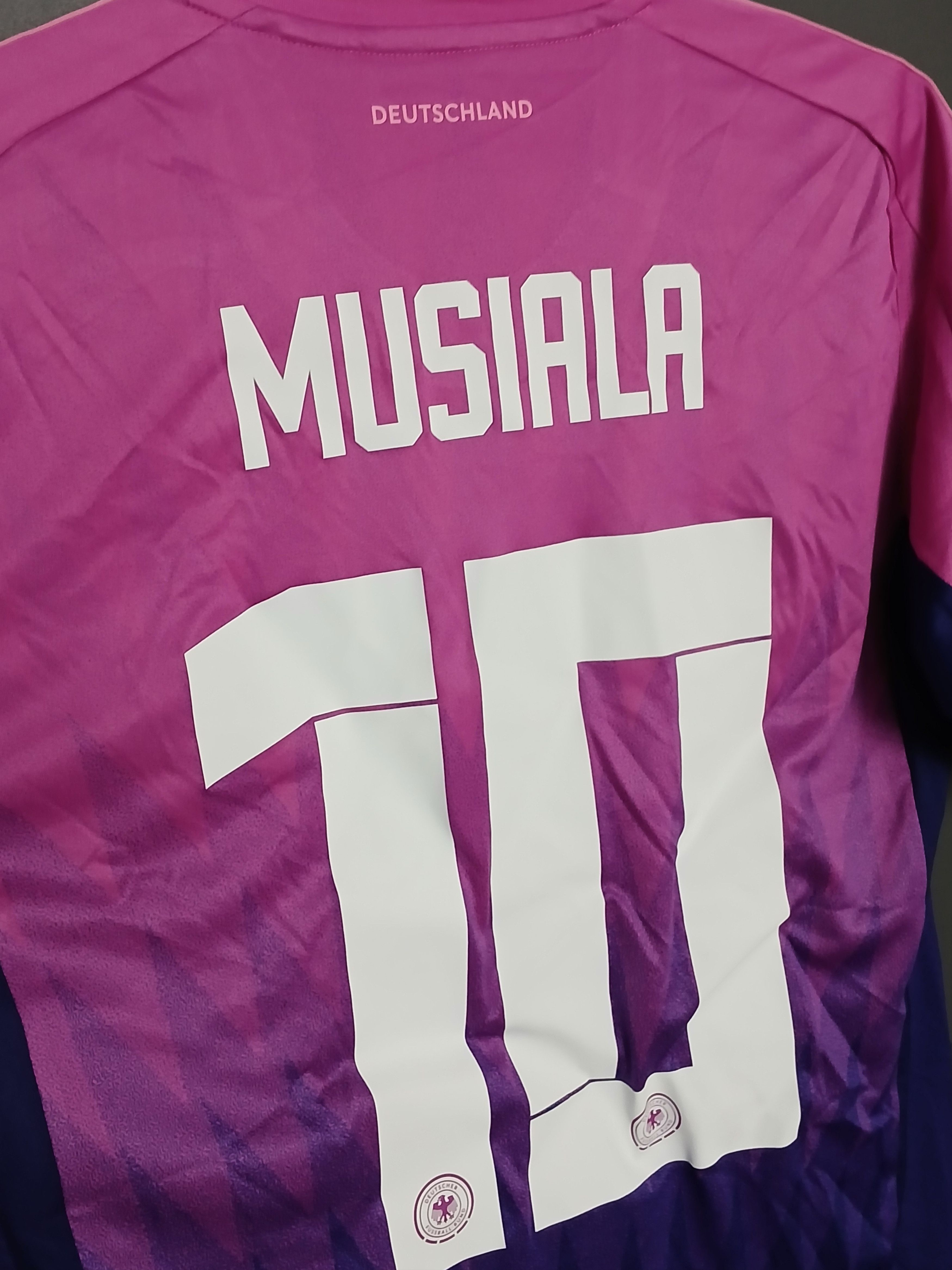 Adidas New Germany 2024 Away Musiala Football Jersey T-Shirt Size US XS / EU 42 / 0 - 3 Thumbnail