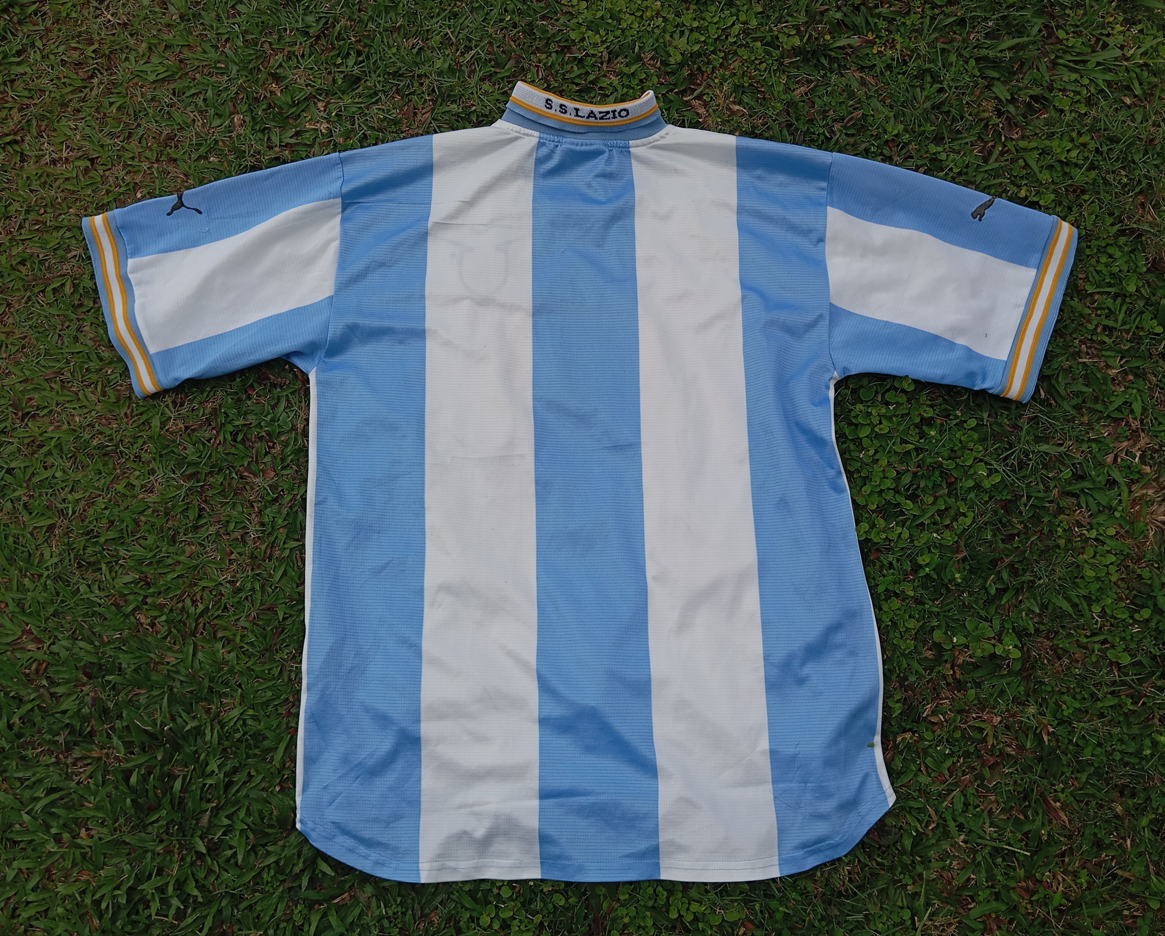 Vintage RARE Vtg 99/00 Lazio jersey ⚽🇮🇹 European Champions League Size US XL / EU 56 / 4 - 3 Thumbnail