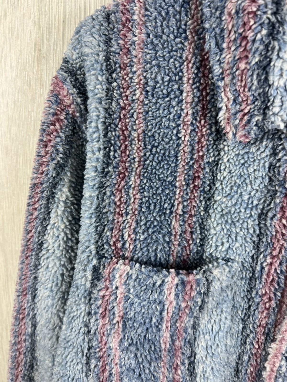 Stussy Stussy sherpa overshirt jacket fleece shirt y2k streetwear Size US XL / EU 56 / 4 - 9 Thumbnail