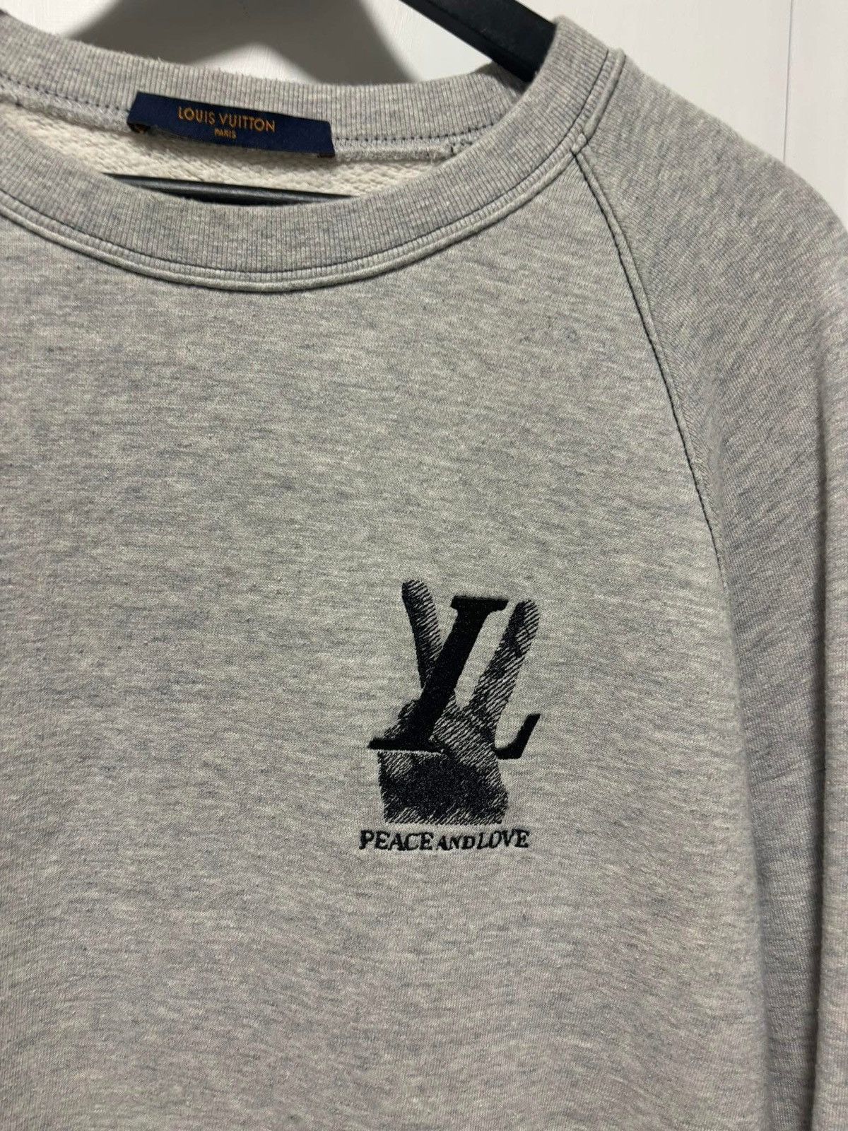 Louis Vuitton Lv x Kim Jones crewneck Size US XL / EU 56 / 4 - 2 Thumbnail