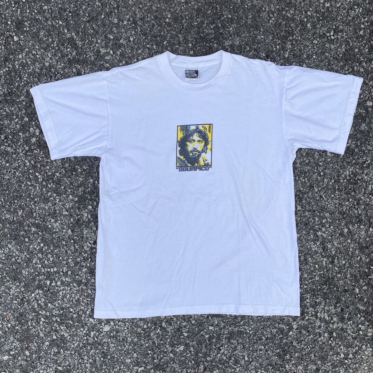 SSUR Vintage 90s Ssur X Al Pacino Movie Tee Box Logo Skate Rare Size US M / EU 48-50 / 2 - 2 Thumbnail