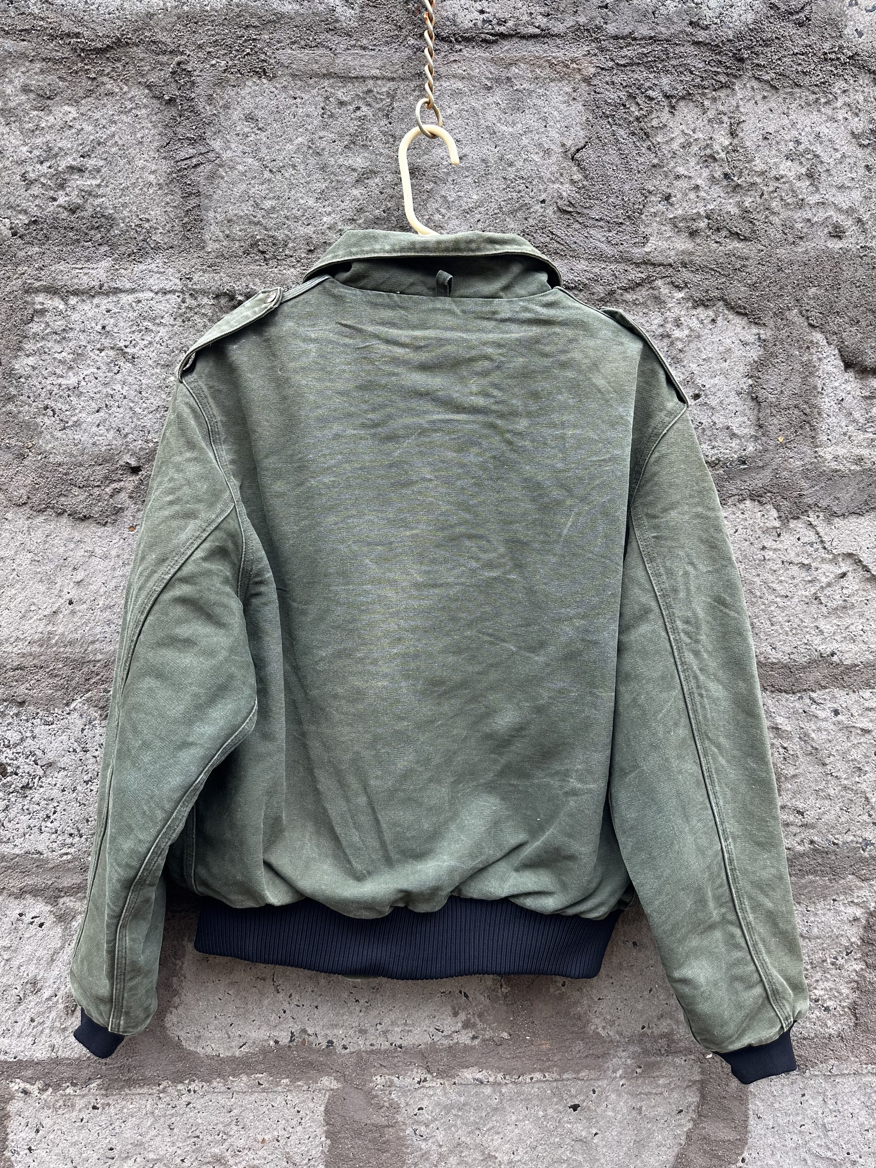 Carhartt Vintage Carhartt Bomber Jacket – Military Green – Size L Size US L / EU 52-54 / 3 - 6 Thumbnail