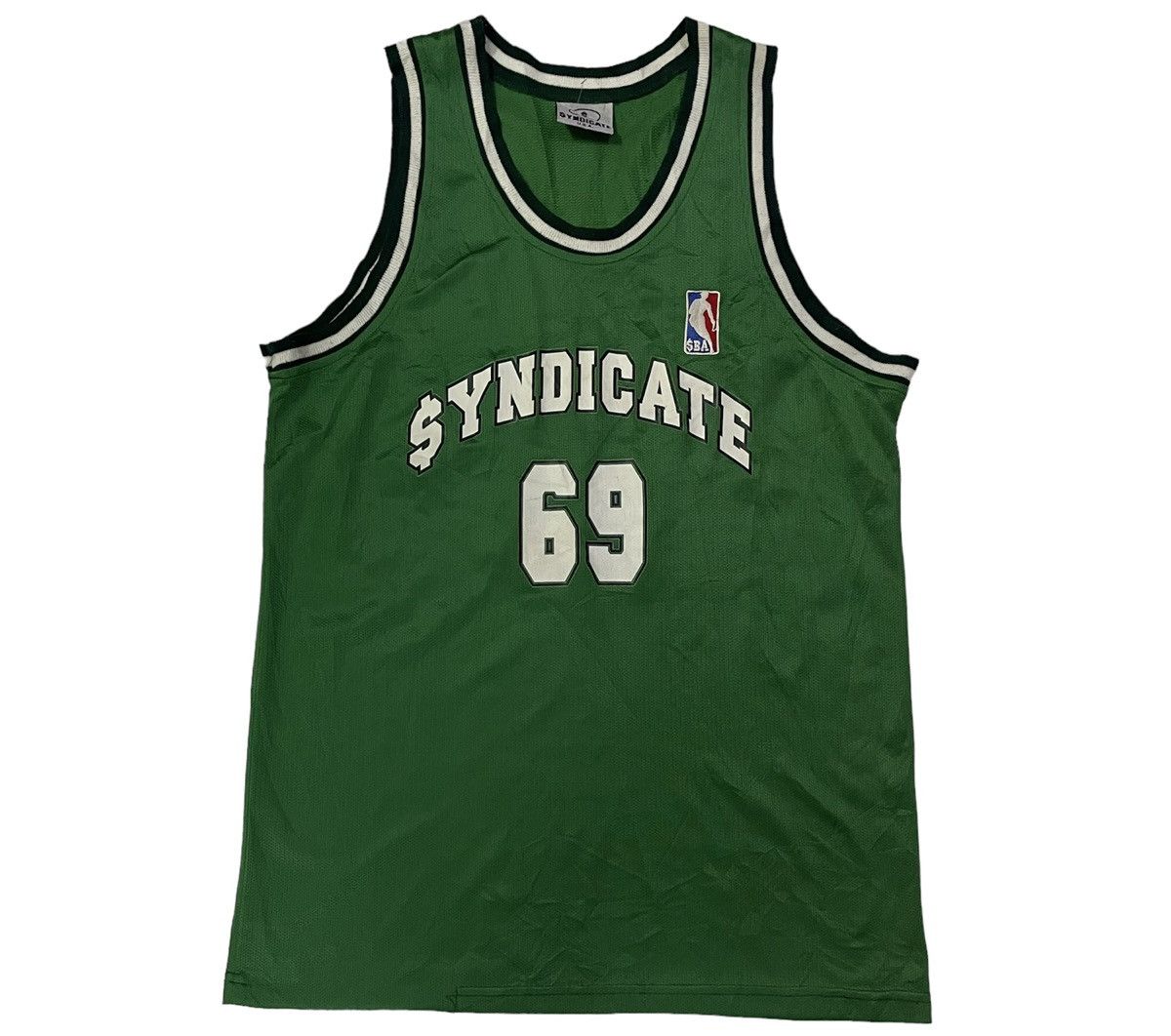 RARE Vintage Rhyme Syndicate Records NBA Jersey Ice-T