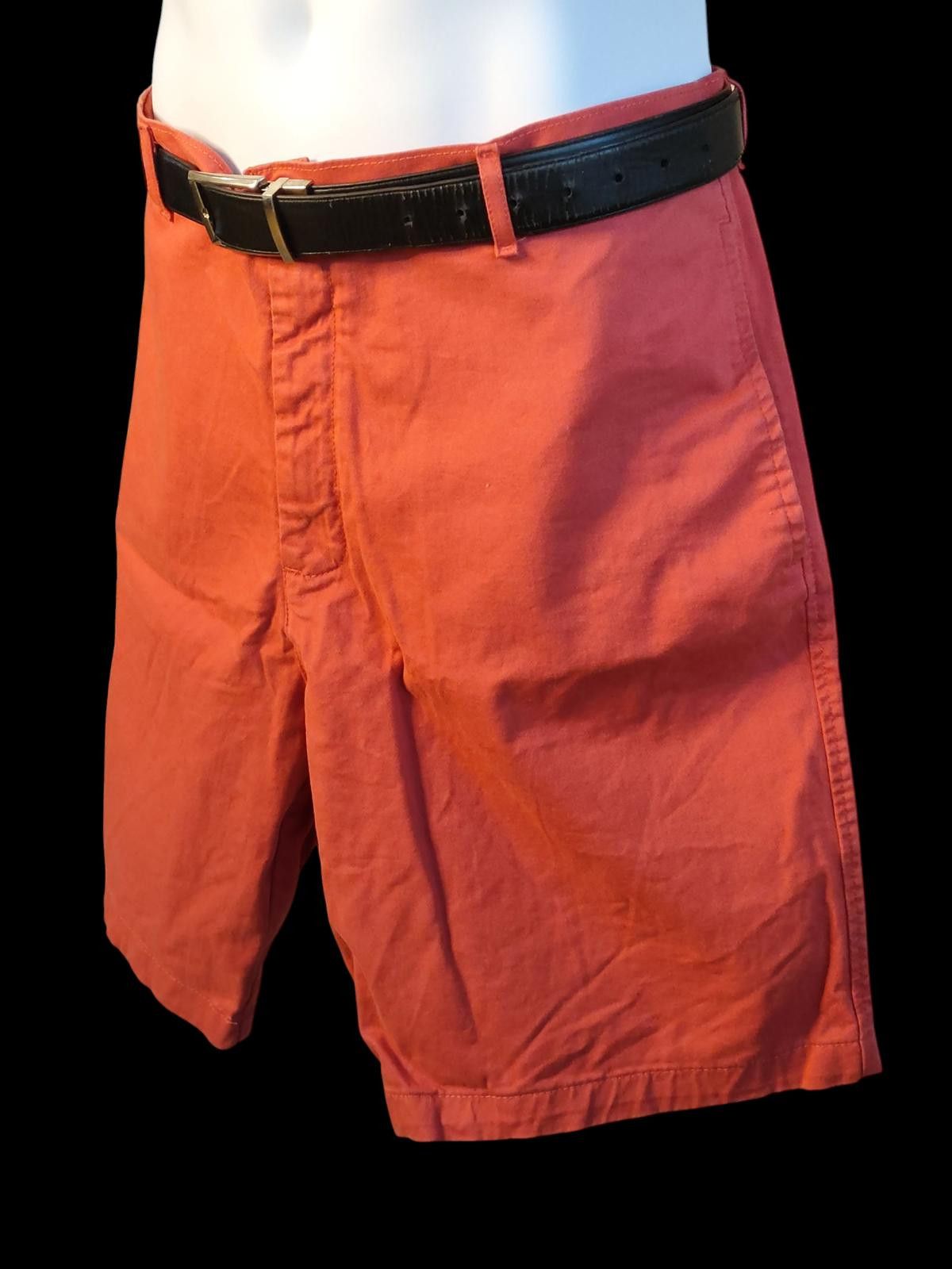 Saddlebred Saddlebred Men's Casual Orange Shorts Size US 38 / EU 54 - 4 Thumbnail