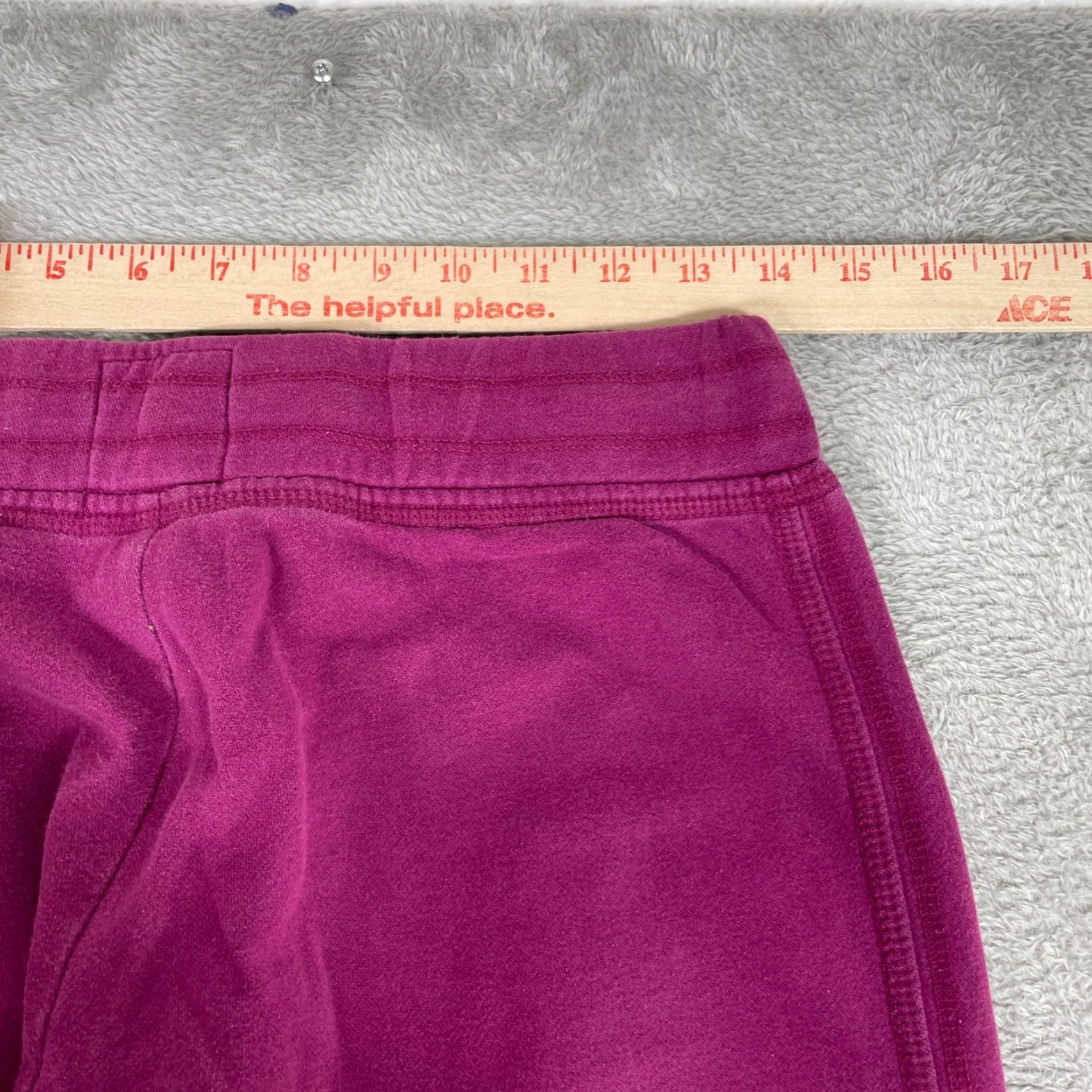 Vintage VINTAGE SO Sweatpants Womens M Wide-Leg Drawstring Lounge Pants Purple Y2K Vintage 2000s Women’s Wide-Leg Track Pants Size 24" / US 00 / IT 34 - 6 Thumbnail
