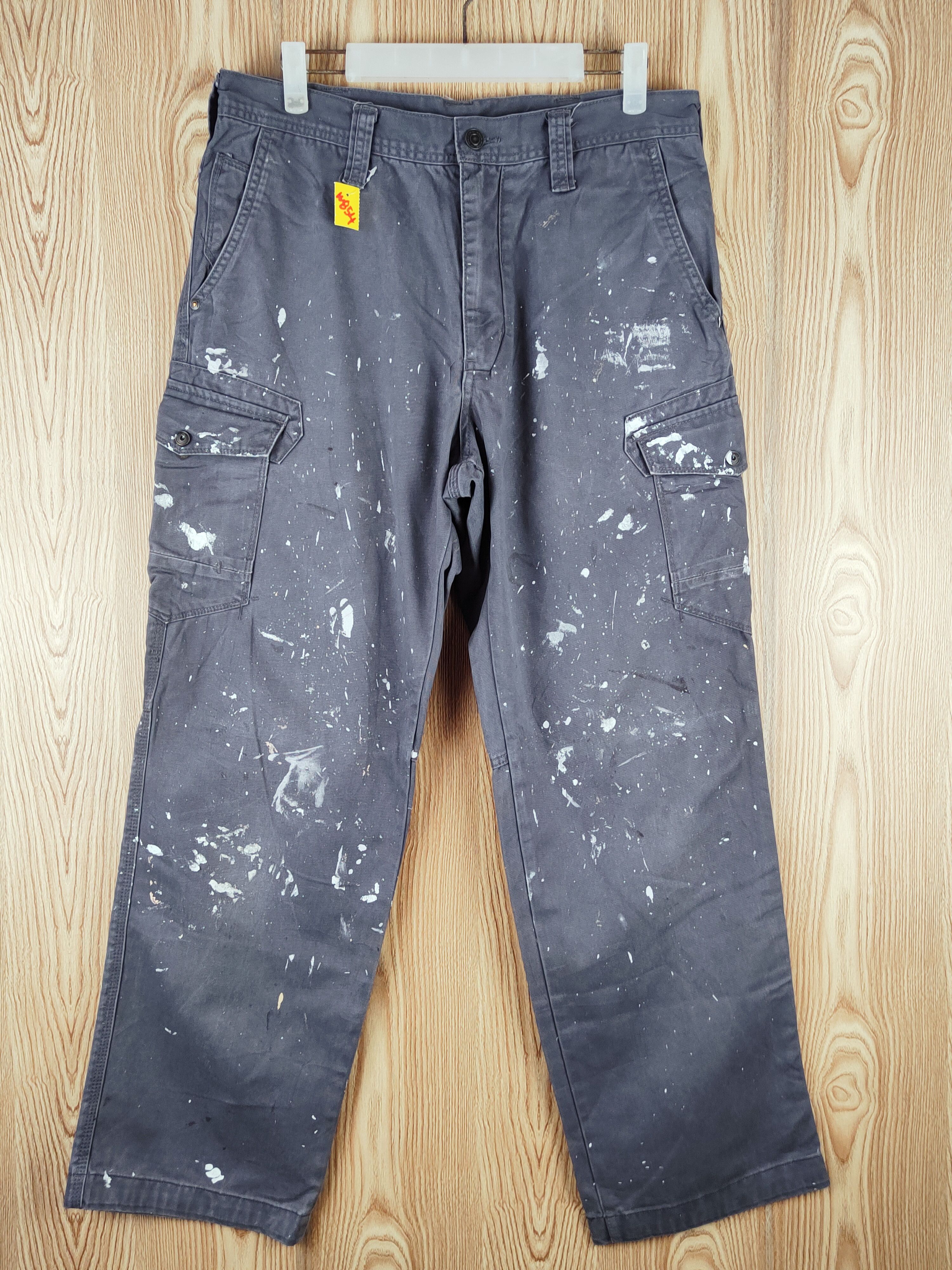 Japanese Brand × Vintage Evenriver paintee worker Tactical Cargo Pants #W854 Size US 32 / EU 48 - 1 Thumbnail