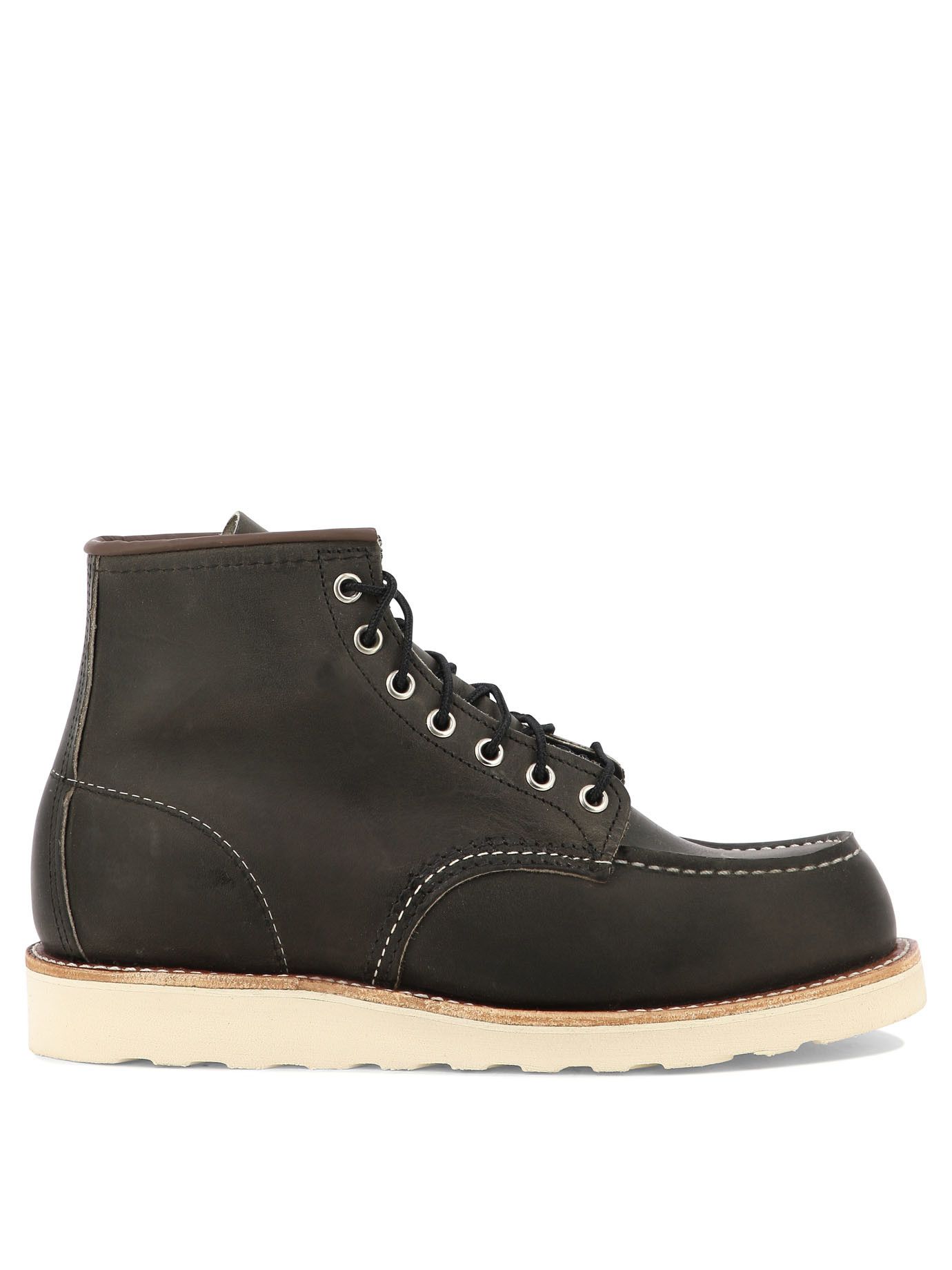 Red Wing Shoes Classic Moc Lace-Up Boots Us 10.5 Men in Grey