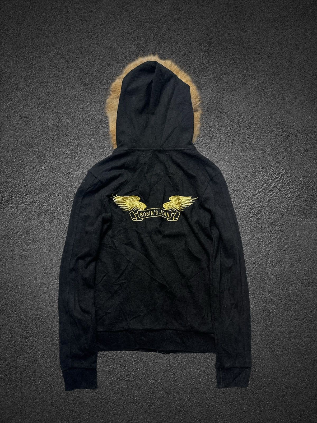 Robins Jean Fur Hoodie Hothic Vkei Styled