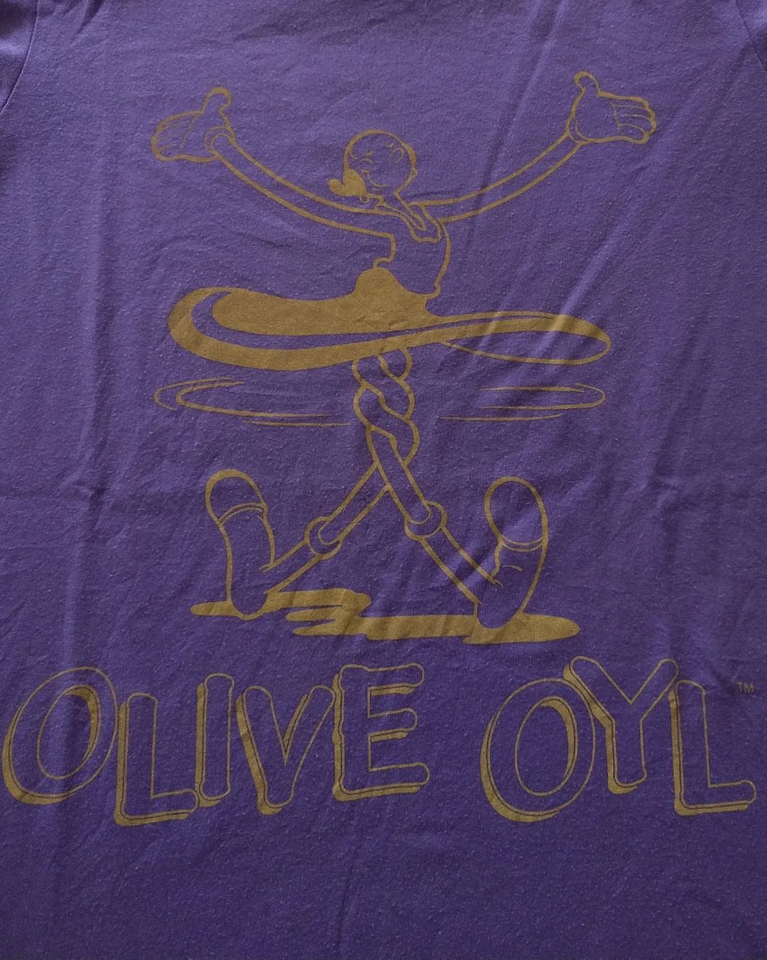 Cartoon Network × Uniqlo Popeye The Sailor x Uniqlo Olive Purple Cartoon Tees Size M / US 6-8 / IT 42-44 - 2 Thumbnail