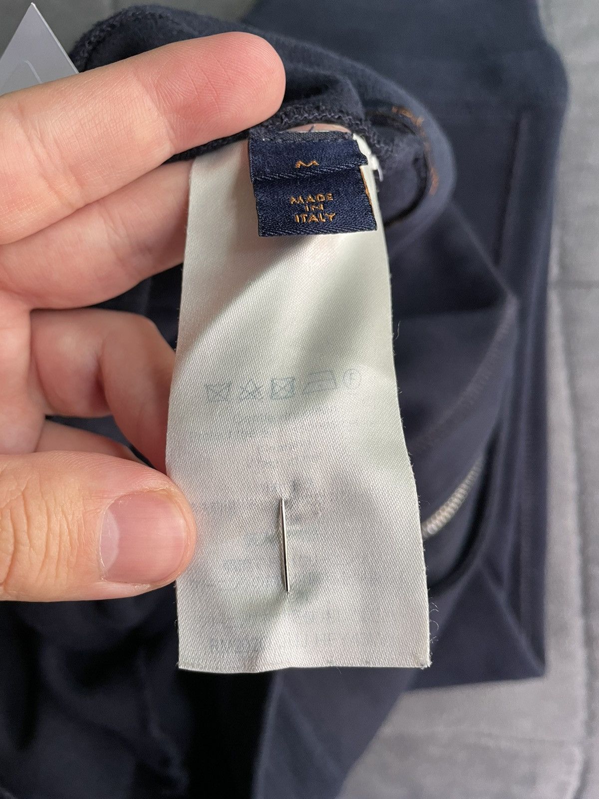Louis Vuitton Louis Vuitton Blue Logo Joggers Size US 32 / EU 48 - 11 Thumbnail