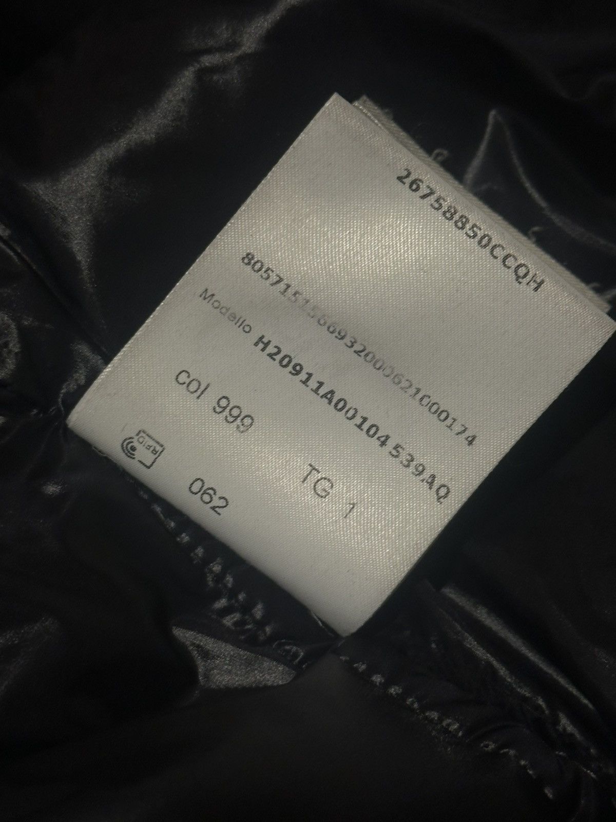 Moncler Moncler Black Spider Down Jacket Size US M / EU 48-50 / 2 - 11 Thumbnail