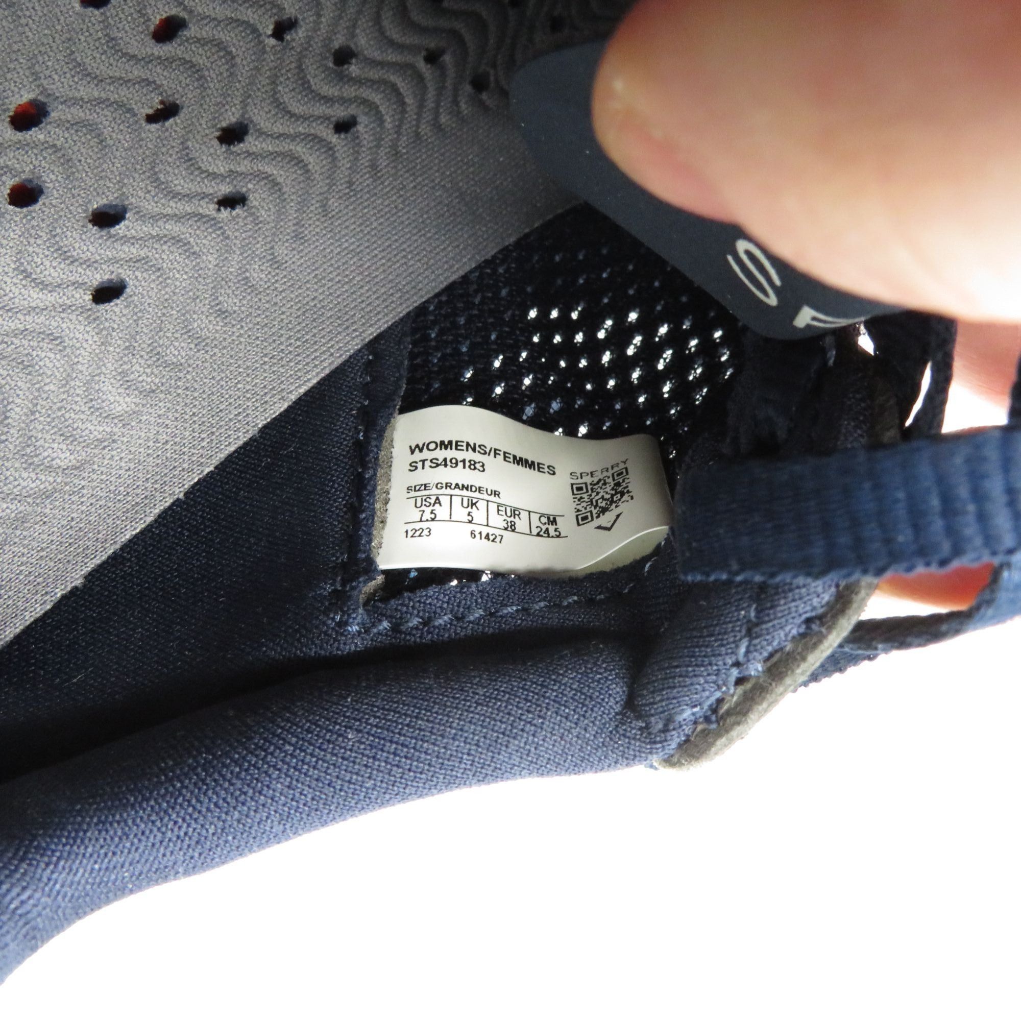 Sperry Sperry Sport Women's Lace-Up Sneakers Navy Mesh Size 7.5 NEW Size US 7.5 / IT 37.5 - 6 Thumbnail