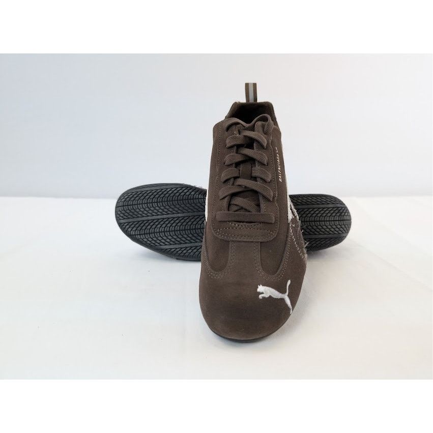 Balenciaga × Puma o1rshd1 Q:3 / Speedcat Destroyed Low Top Sneaker in Brown Size US 11 / EU 44 - 12 Thumbnail