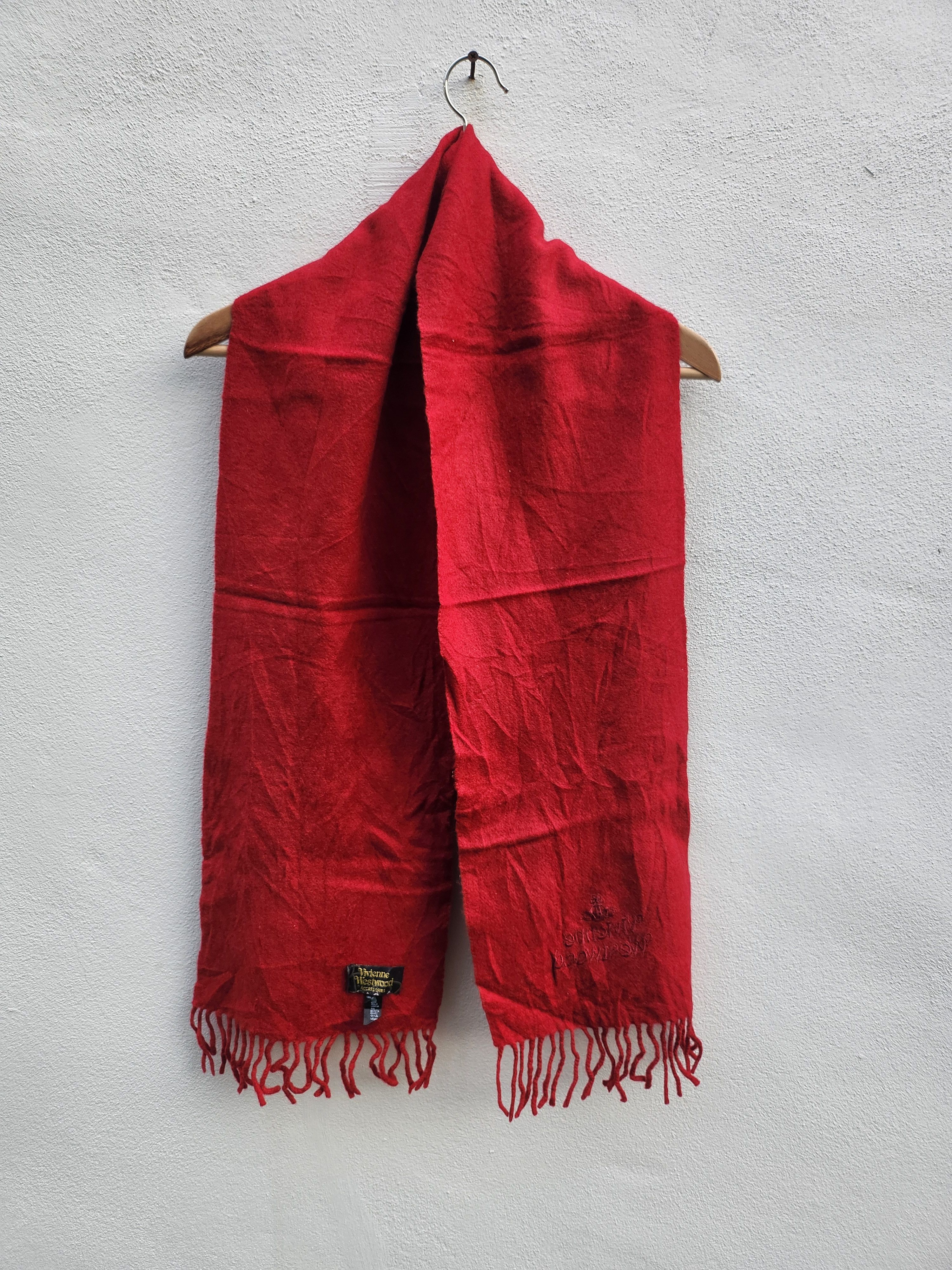 Grailed × Vivienne Westwood 💥Vivienne Westwood Big Scarves Muffler Neck Wrap Wool Size ONE SIZE - 1 Thumbnail