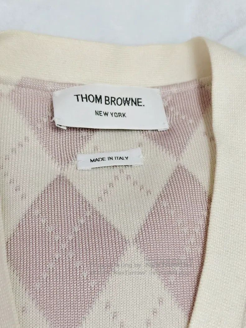 Thom Browne Thom Browne Pink diamond-patterned knit suit Size S / US 4 / IT 40 - 7 Thumbnail