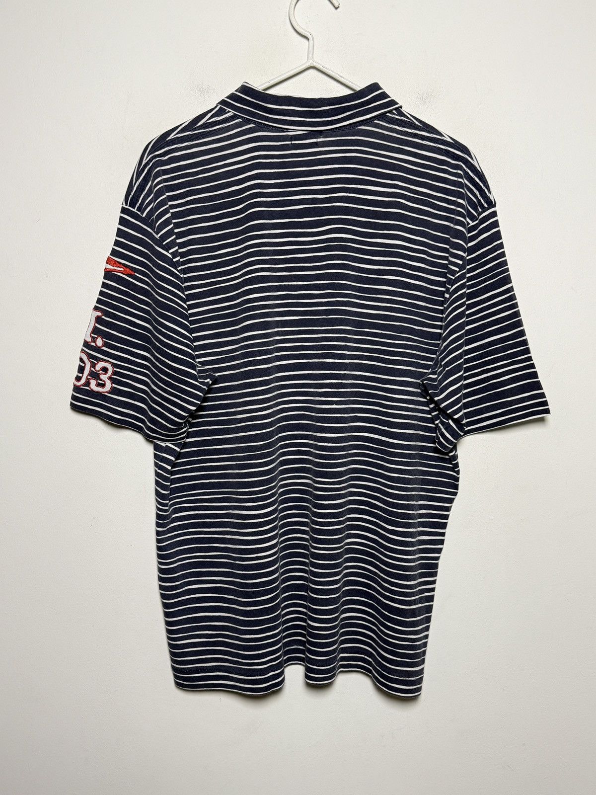 Stone Island stone island y2k striped polo Size US L / EU 52-54 / 3 - 8 Thumbnail