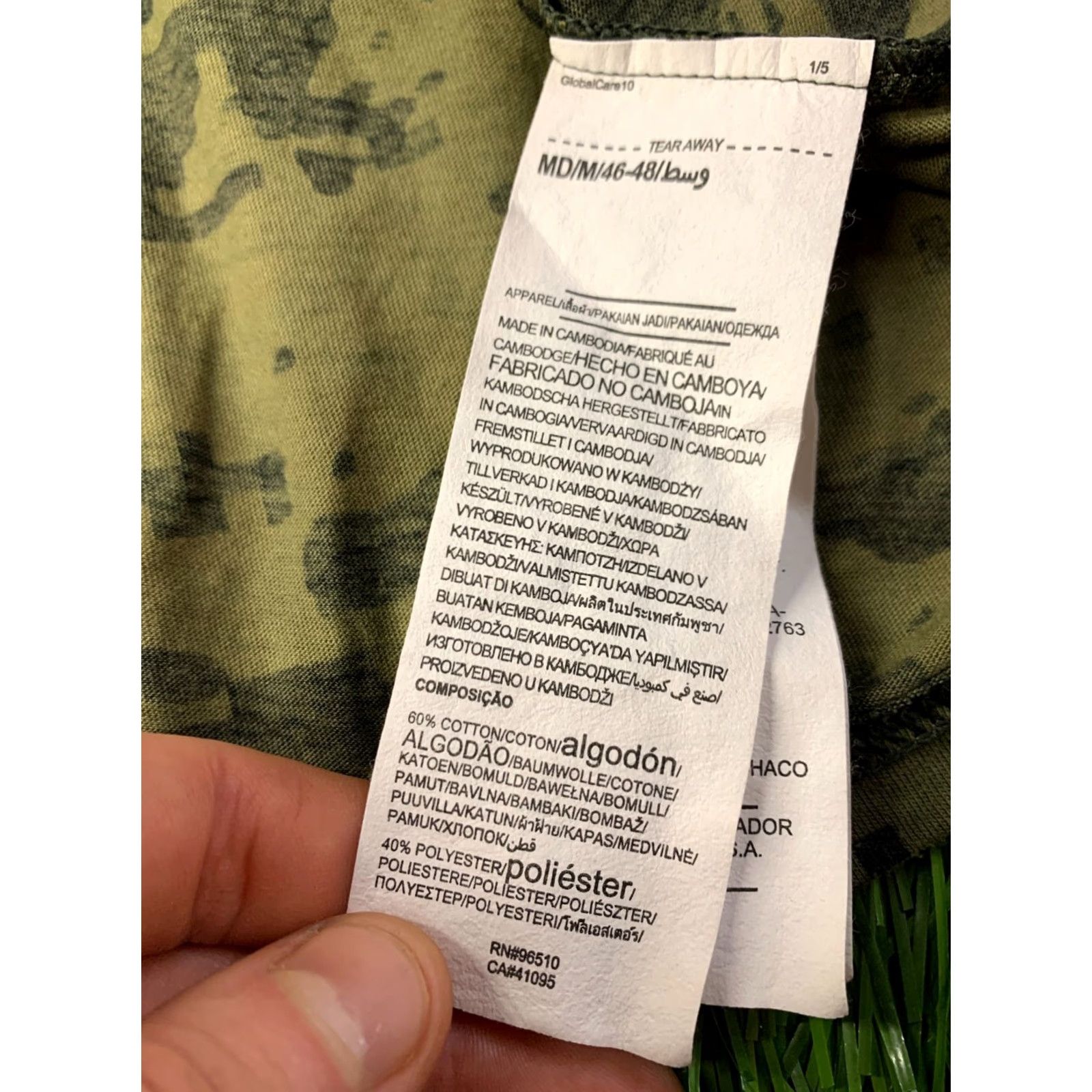 Under Armour Under Armour CAMO Jersey T-Shirt Mens Casual Shirt M Camouflage 2023 Jersey Short Sleeve Crew Neck Classic Fit Size US M / EU 48-50 / 2 - 7 Thumbnail