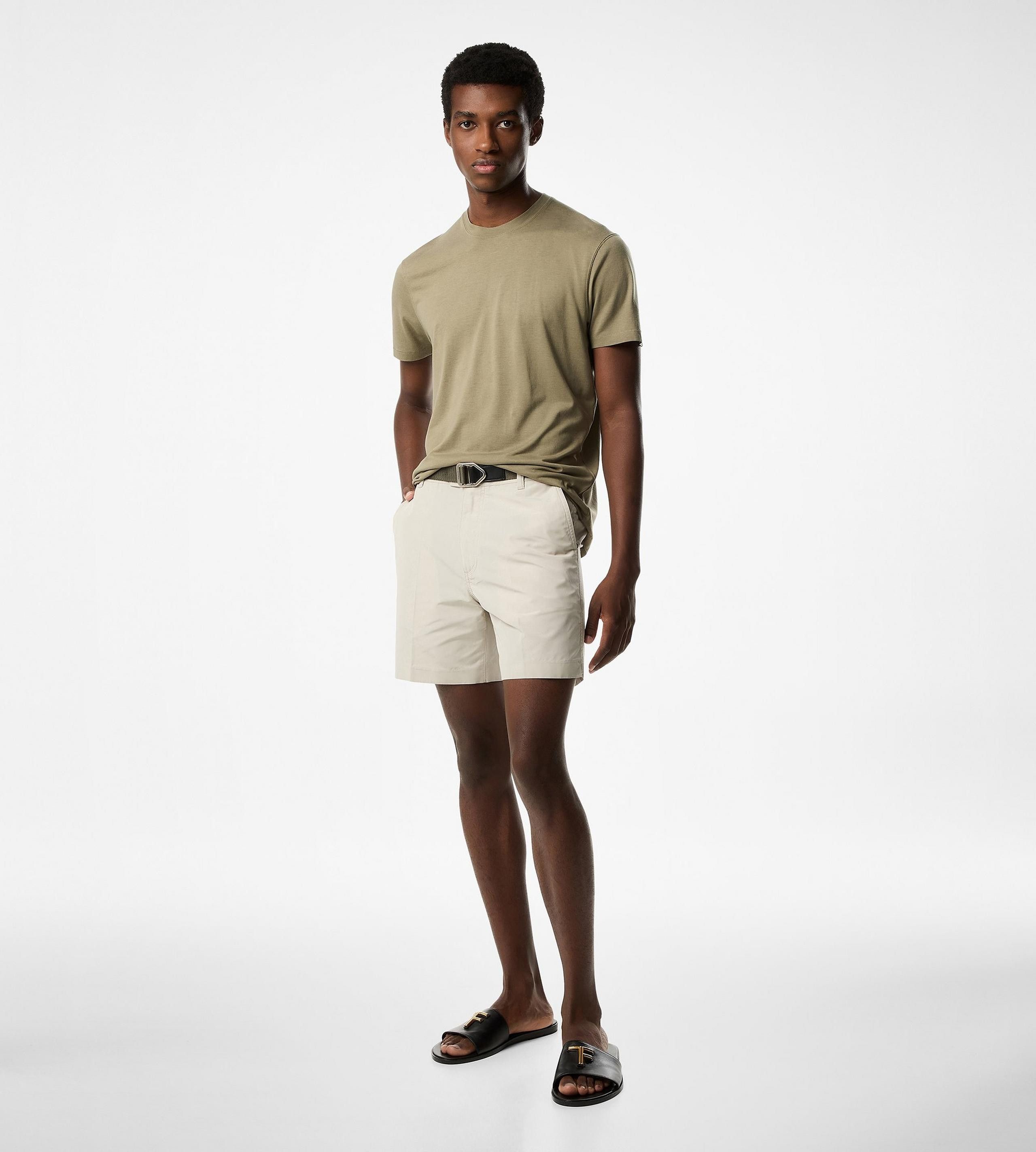 Tom Ford o1w1db10225 SSL001 Short in White Size US 38 / EU 54 - 2 Thumbnail