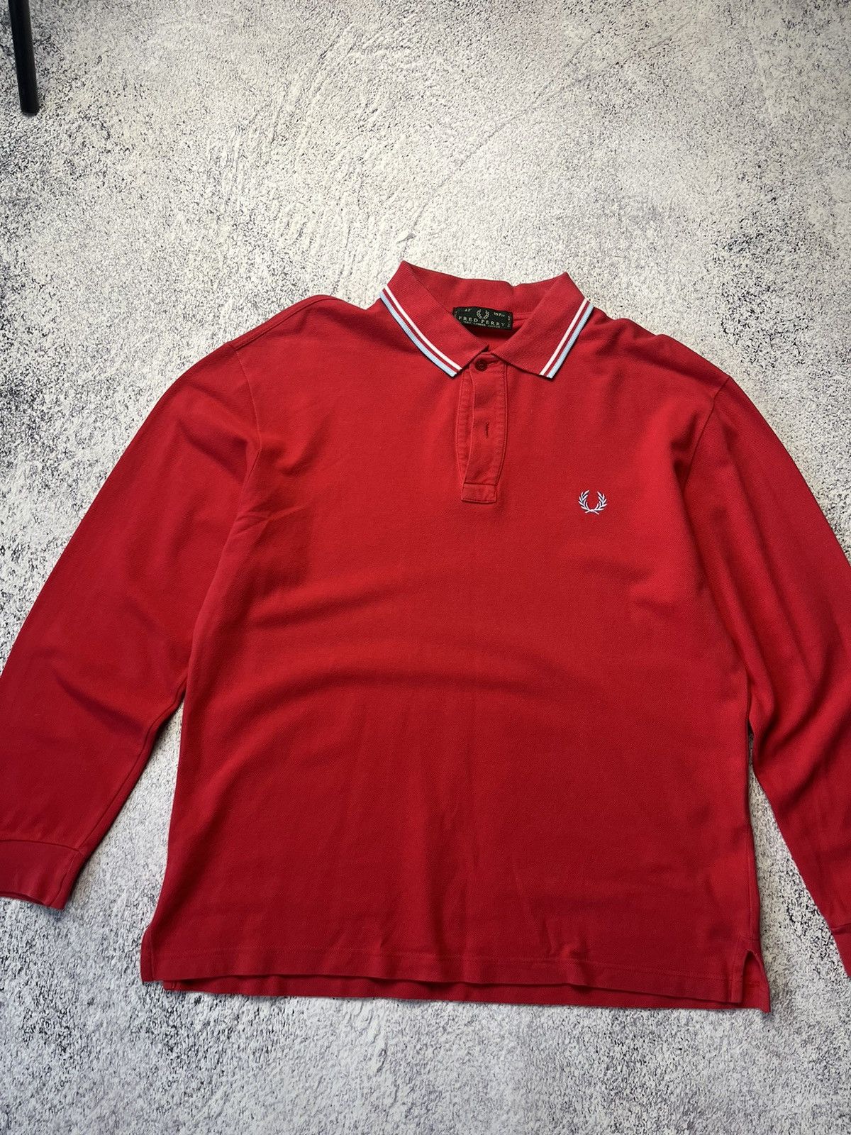 Fred Perry Vintage Fred Perry Longsleeve Polo Shirt Size US S / EU 44-46 / 1 - 5 Thumbnail