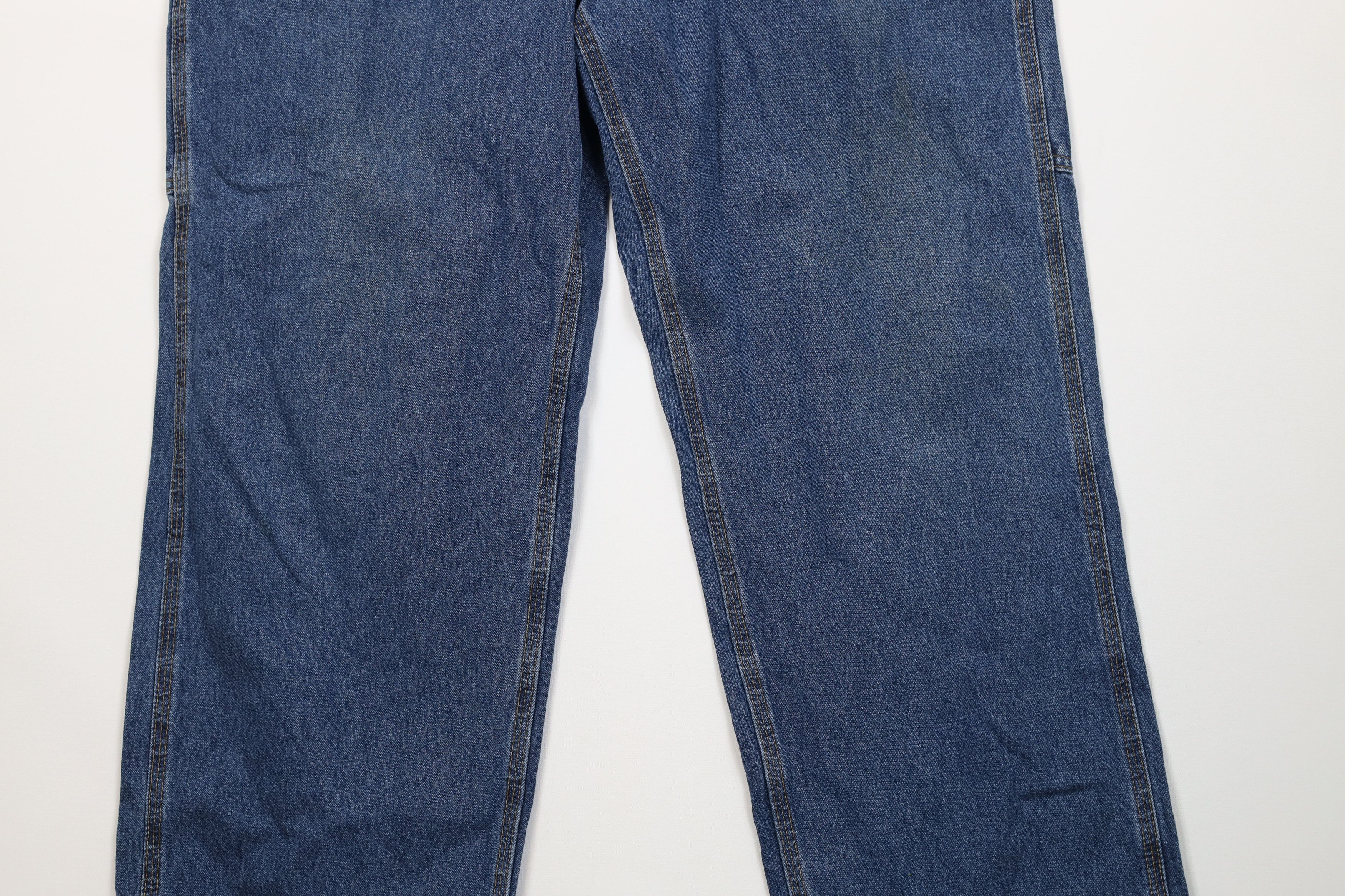 Carhartt Vintage Y2K Carhartt Loose Original Fit Wide Leg Denim Jeans Size US 34 / EU 50 - 4 Thumbnail