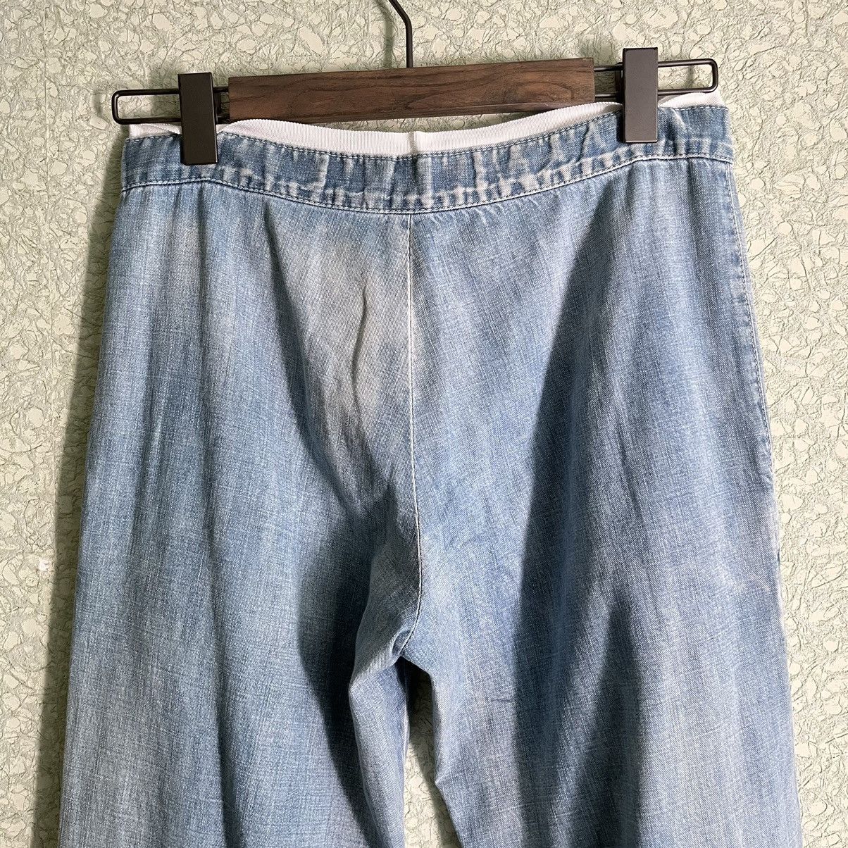 Yohji Yamamoto SS04 Flared Spotted Horse Treated Jeans Size 29" - 7 Thumbnail