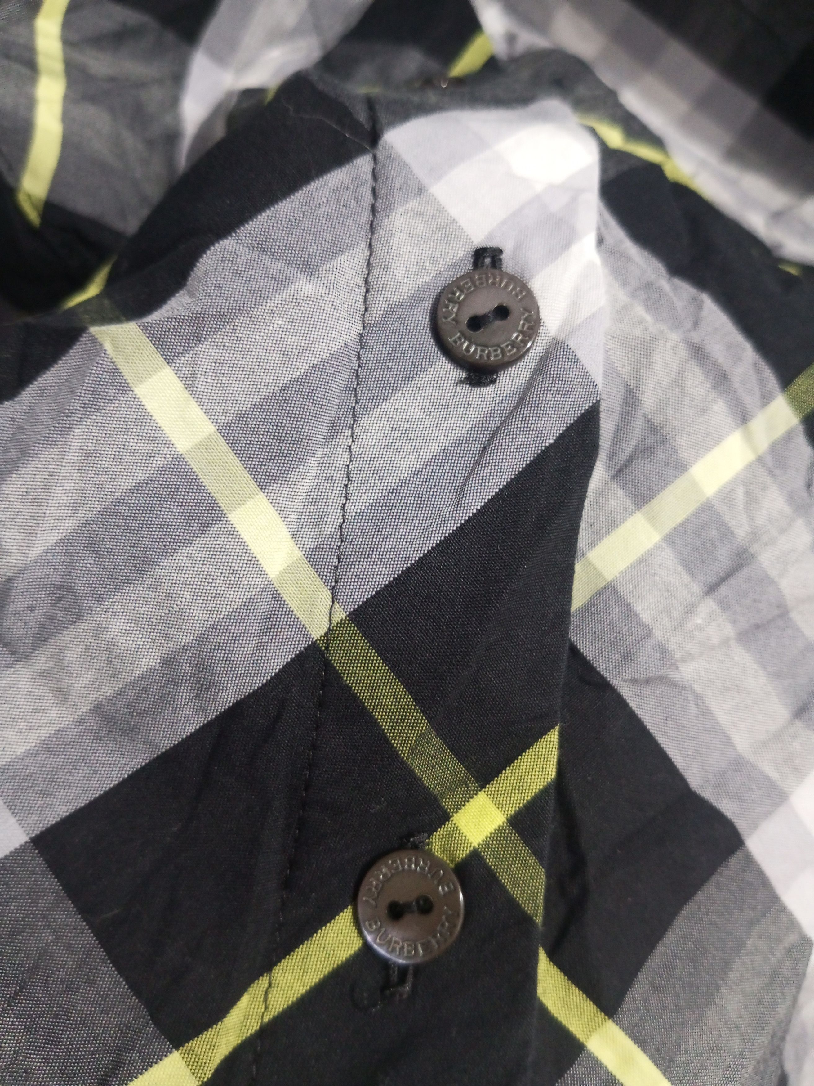 Burberry × Vintage Vintage Burberry nova check button up shirt Size S / US 4 / IT 40 - 7 Thumbnail