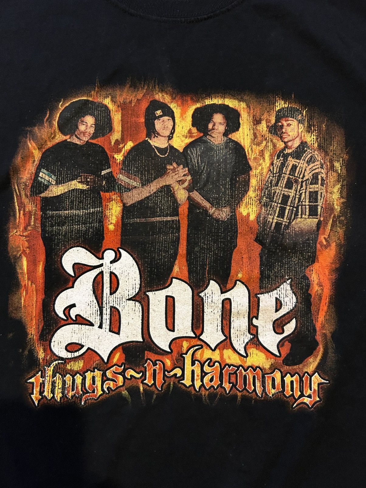 Rap Tees × Vintage Vintage 90’s Bone Thugs n Harmony Tee Size US M / EU 48-50 / 2 - 2 Thumbnail