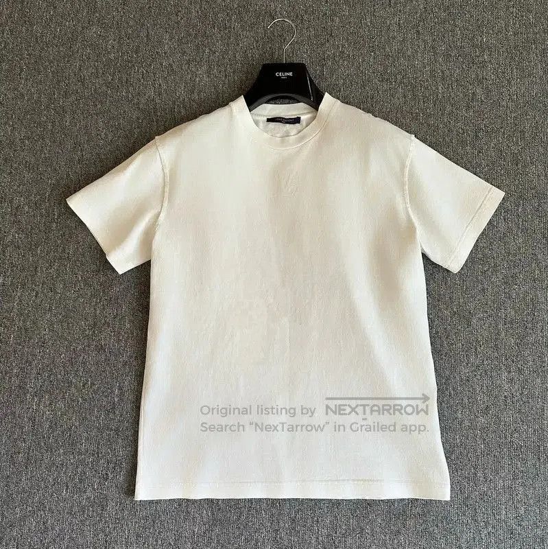 Louis Vuitton Louis Vuitton White Cotton Men's T-shirt . Size US S / EU 44-46 / 1 - 1 Thumbnail