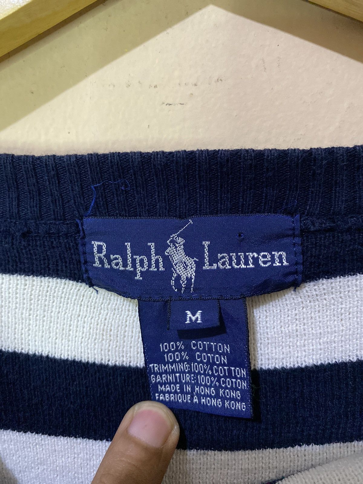 Polo Ralph Lauren × Ralph Lauren × Vintage 90s OG Polo Ralph Lauren CPRL-93 Wool Knitwear Size US M / EU 48-50 / 2 - 5 Thumbnail
