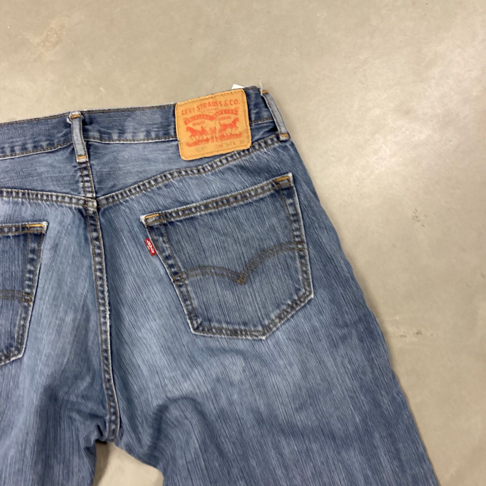 Levi's × Vintage Baggy Y2K Levis 559 Jeans 34x30 Size US 34 / EU 50 - 3 Thumbnail