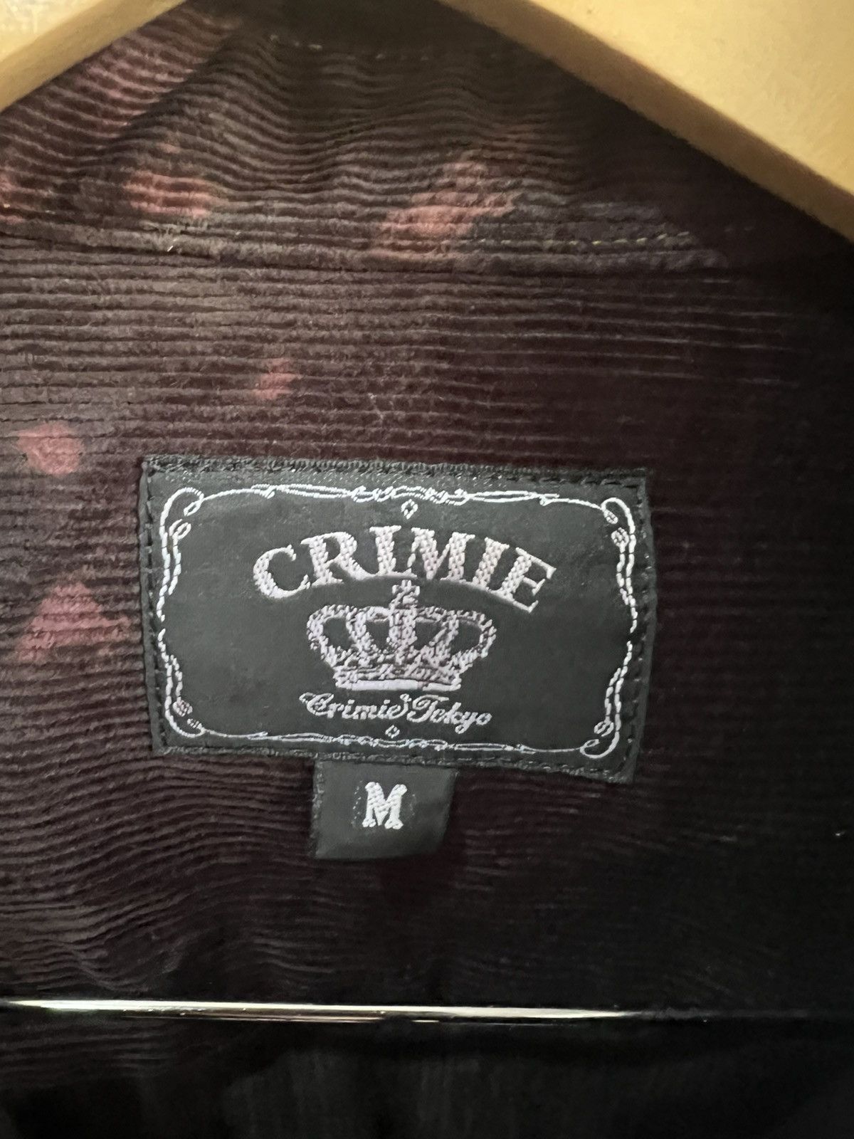 Other 🔥Rare Crimie Tokyo Color Bleach Corduroy Shirts Size US M / EU 48-50 / 2 - 10 Thumbnail