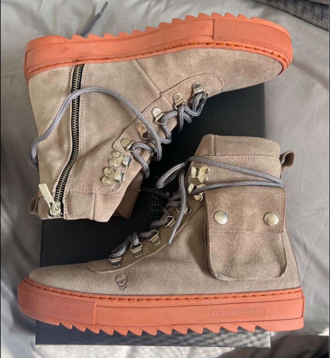 TeamSESH SESH “rust” cargo boots Size US 12.5 / EU 45-46 - 2 Thumbnail