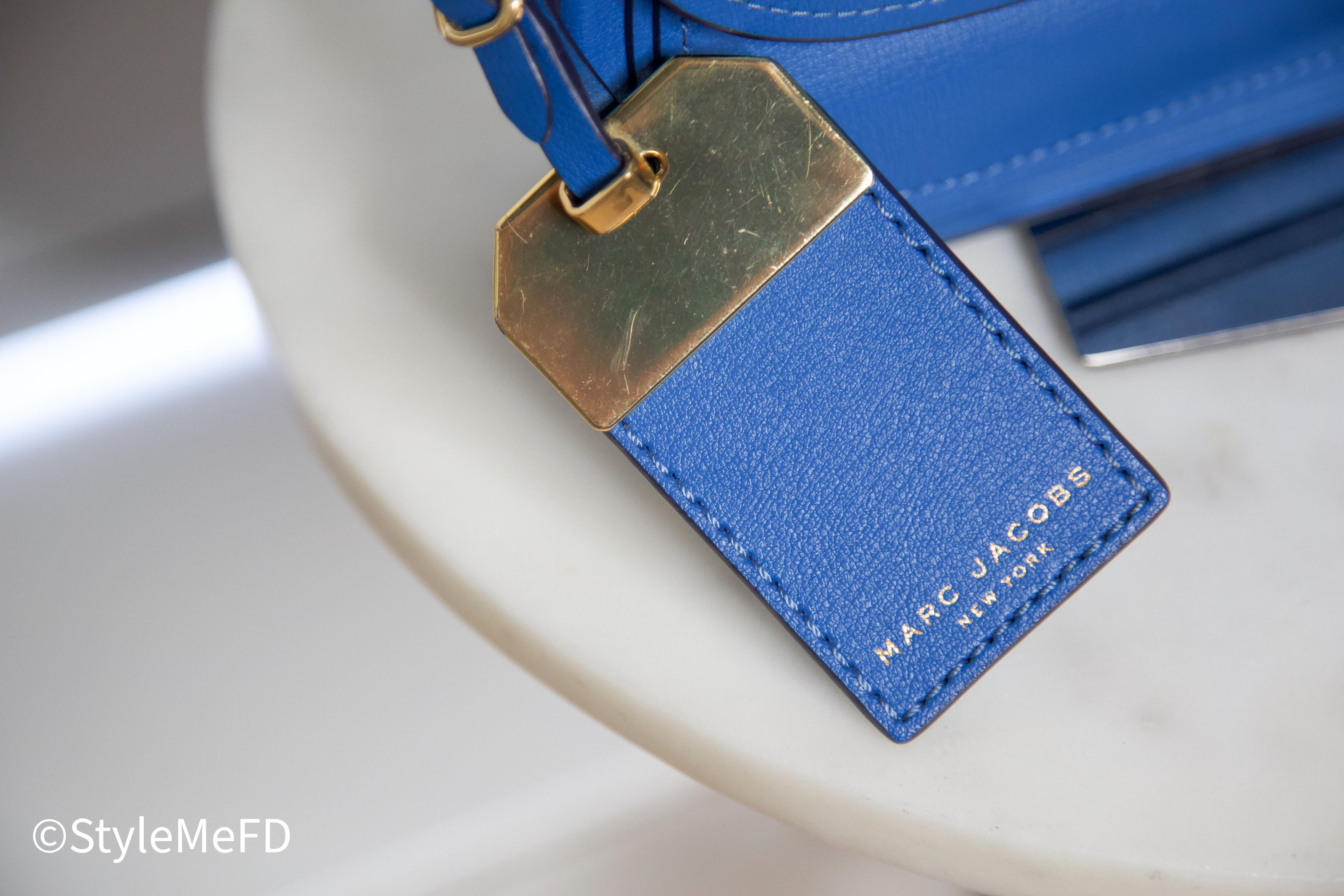 Marc Jacobs Marc Jacobs “Mini Rider” Saddle Cross Body Bag in Blue Size ONE SIZE - 6 Thumbnail
