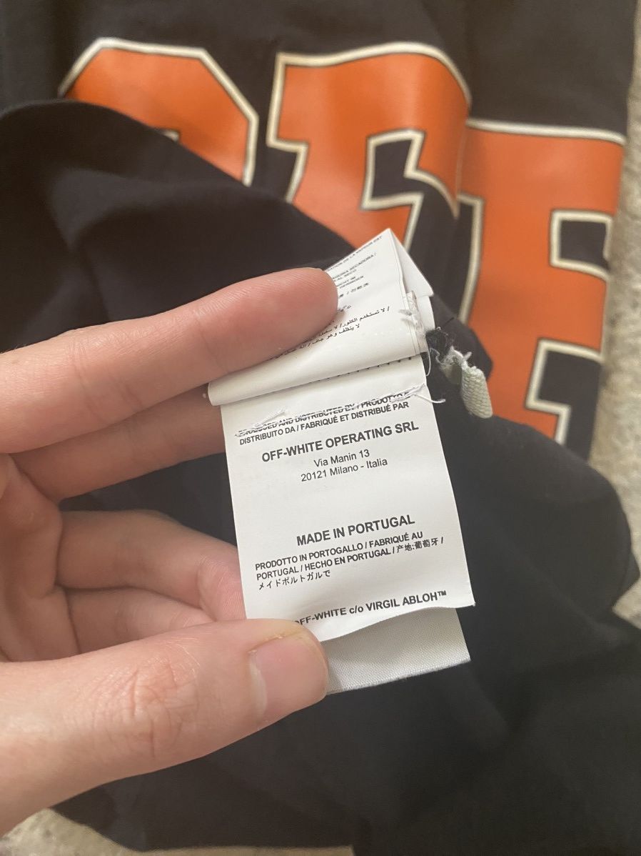 Off-White "OFF" Mens Logo Tee Size US M / EU 48-50 / 2 - 10 Thumbnail